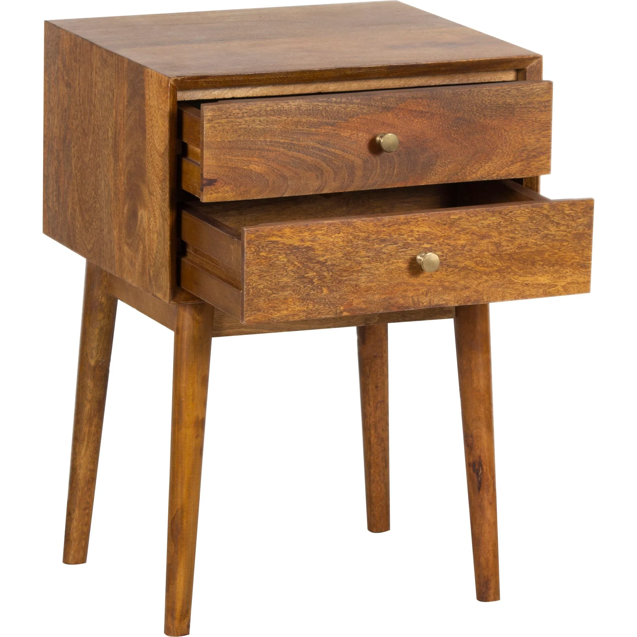 Mid Century Nightstand - Cognac - Image 3