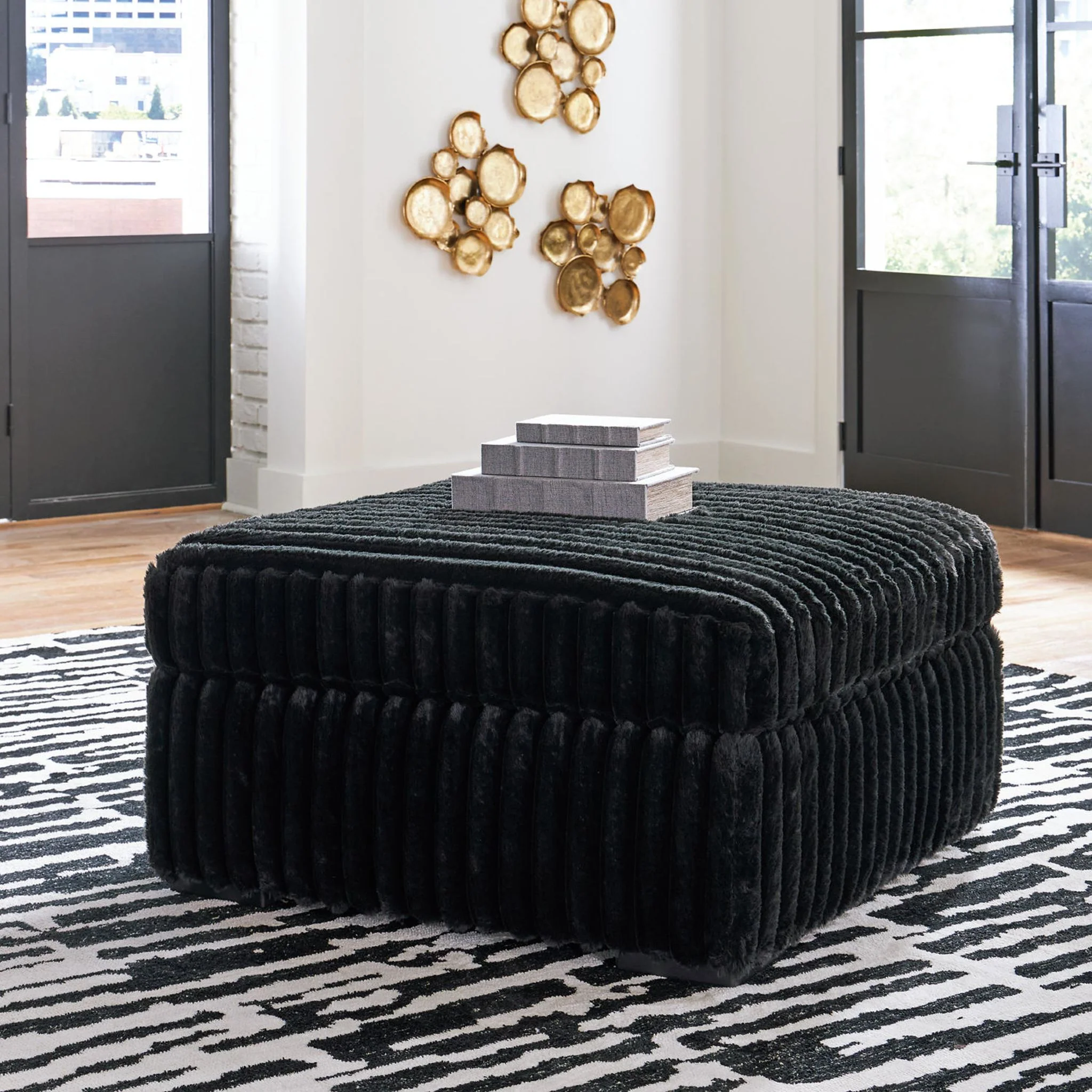 Midnight-Madness Oversized Accent Ottoman - Image 23