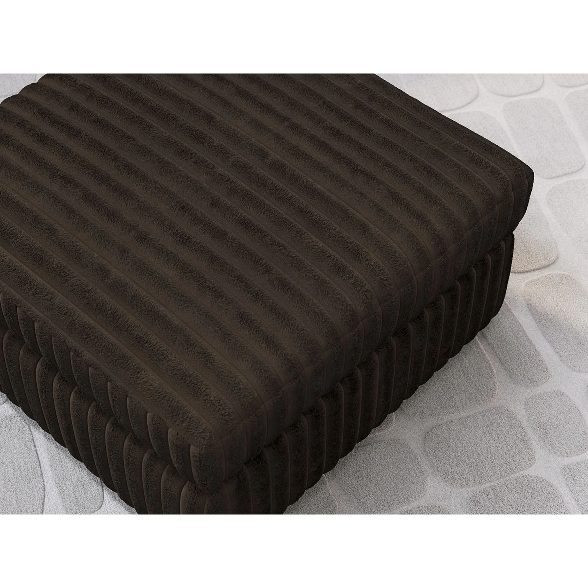 Midnight-Madness Oversized Accent Ottoman - Image 4