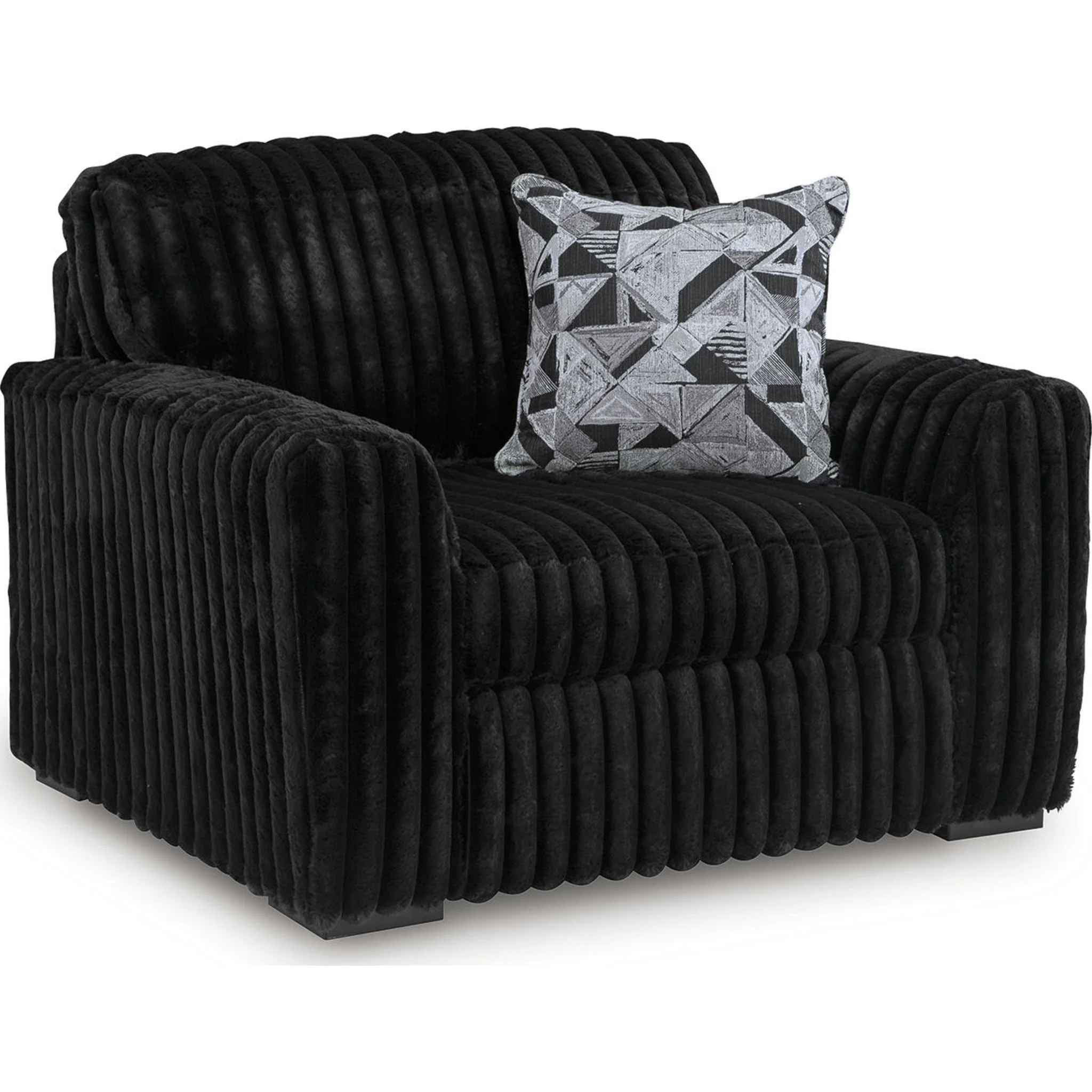Midnight-Madness Oversized Chair