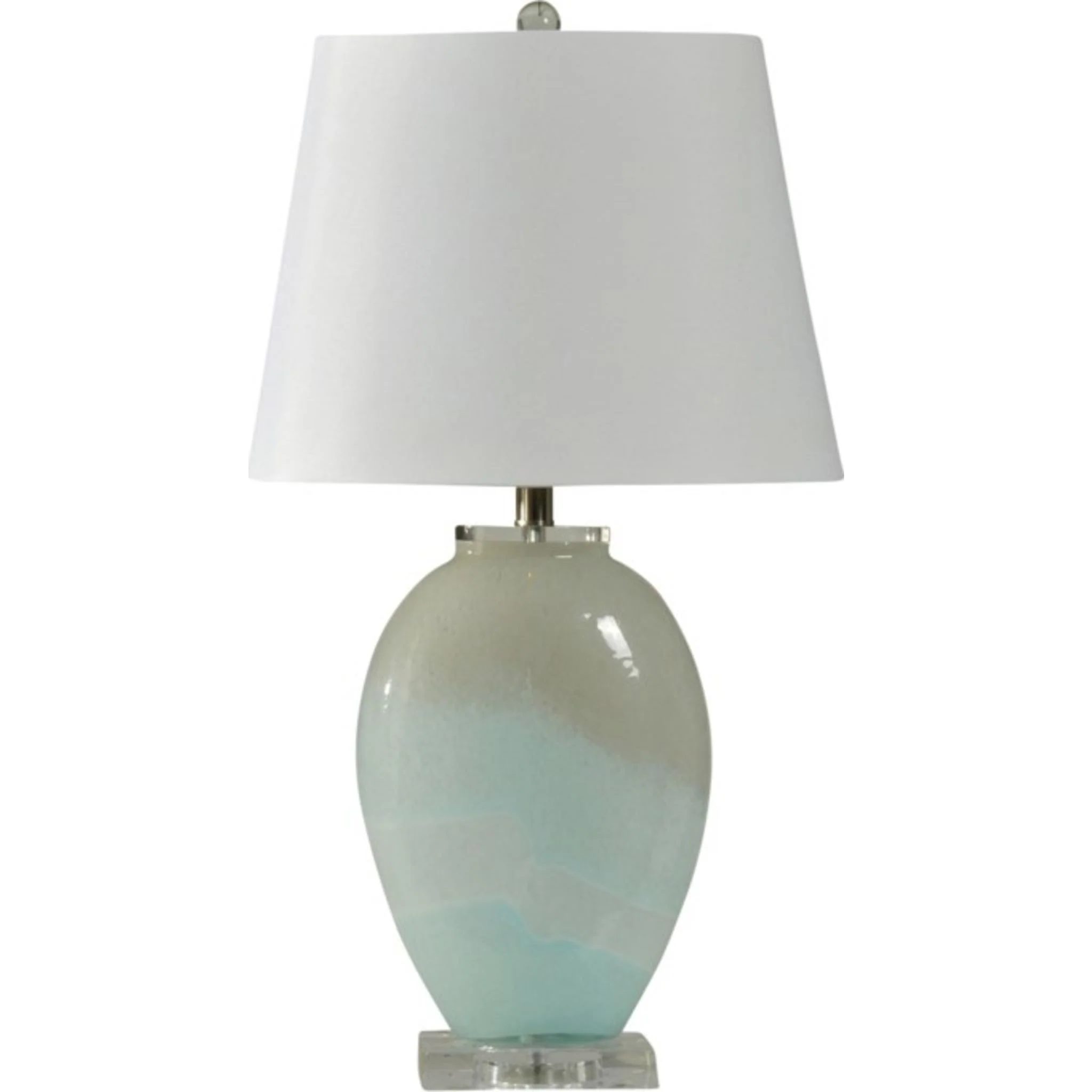 Minty Table Lamp - Glass 27.00"