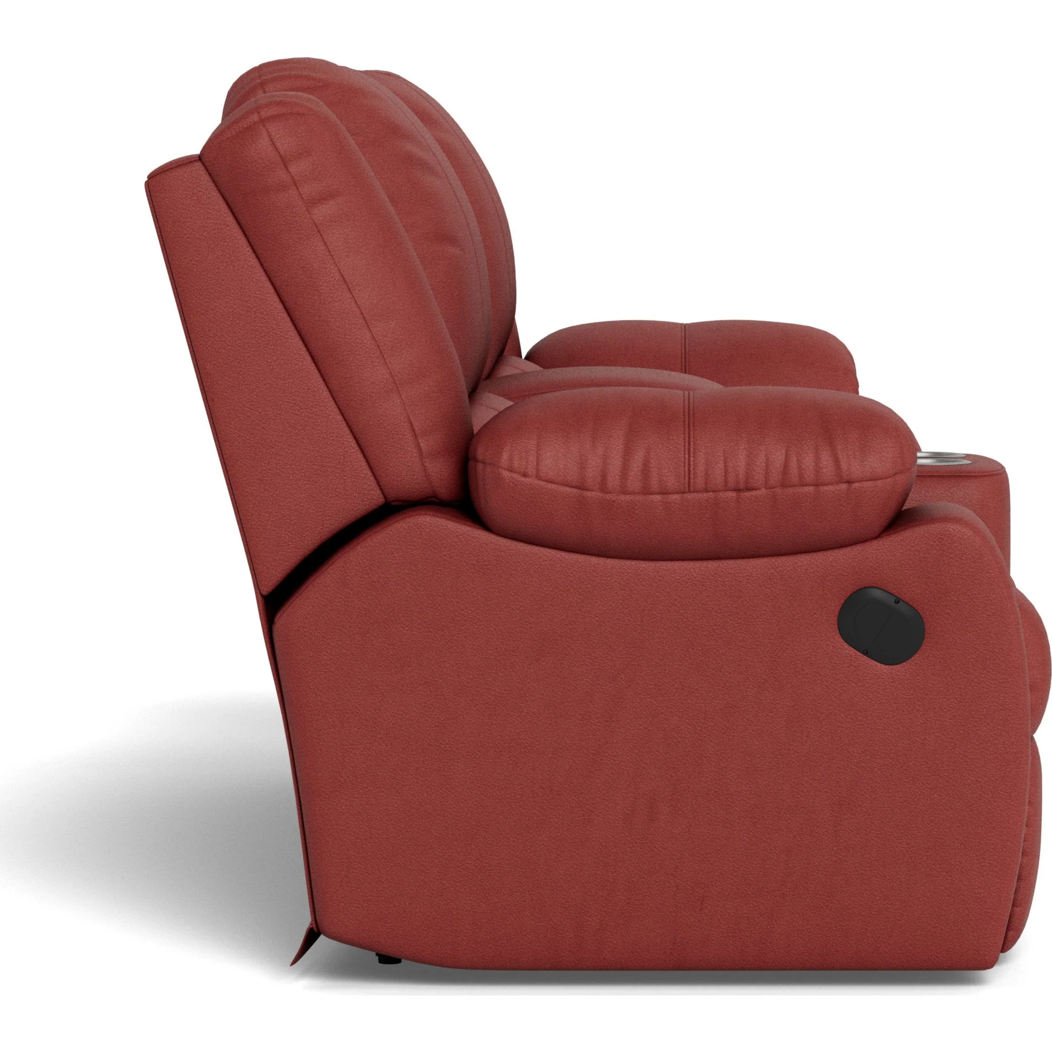 Mira Power Reclining Loveseat Console with Cupholder - Image 3
