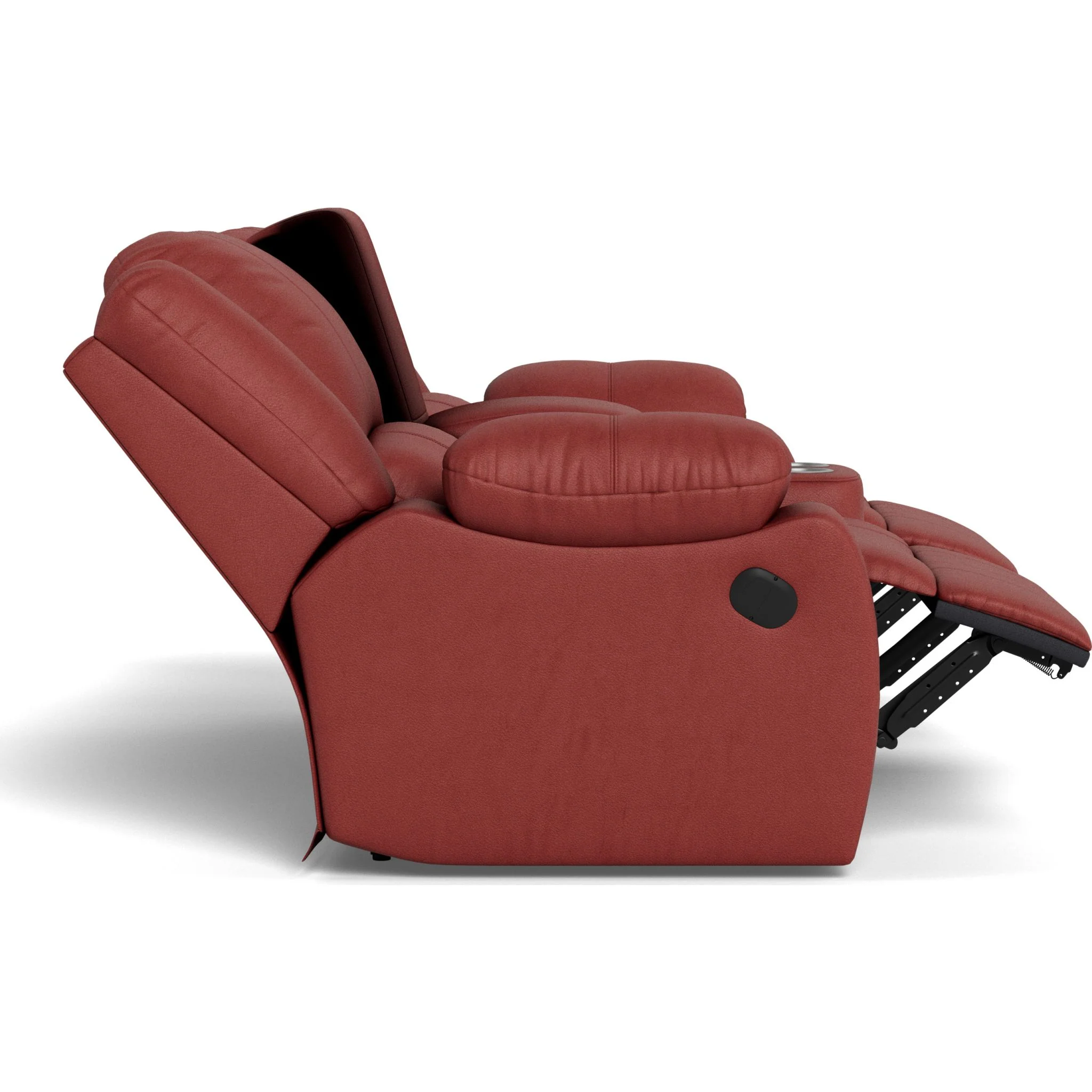 Mira Power Reclining Loveseat Console with Cupholder - Image 8