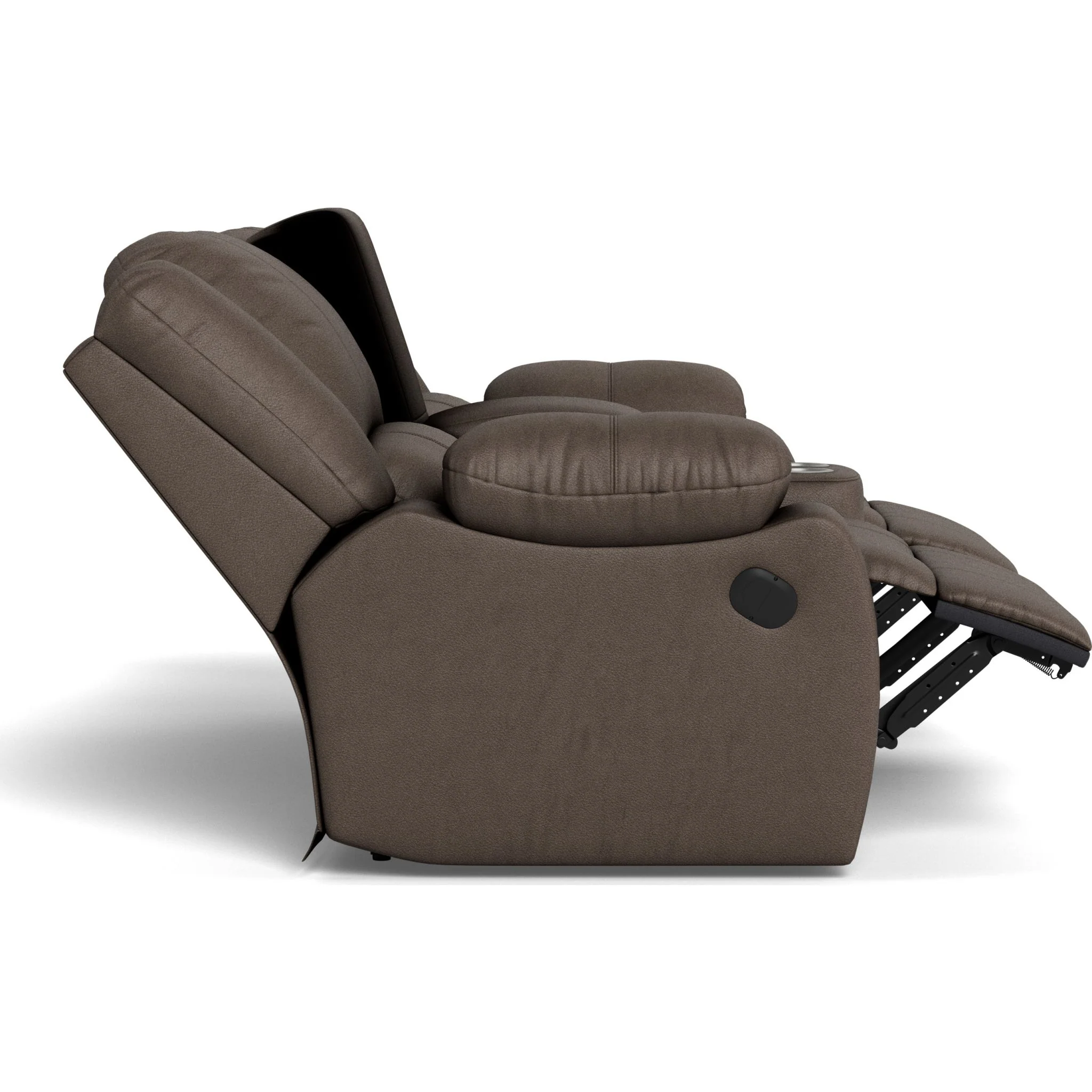 Mira Power Reclining Loveseat Console with Cupholder - Image 8