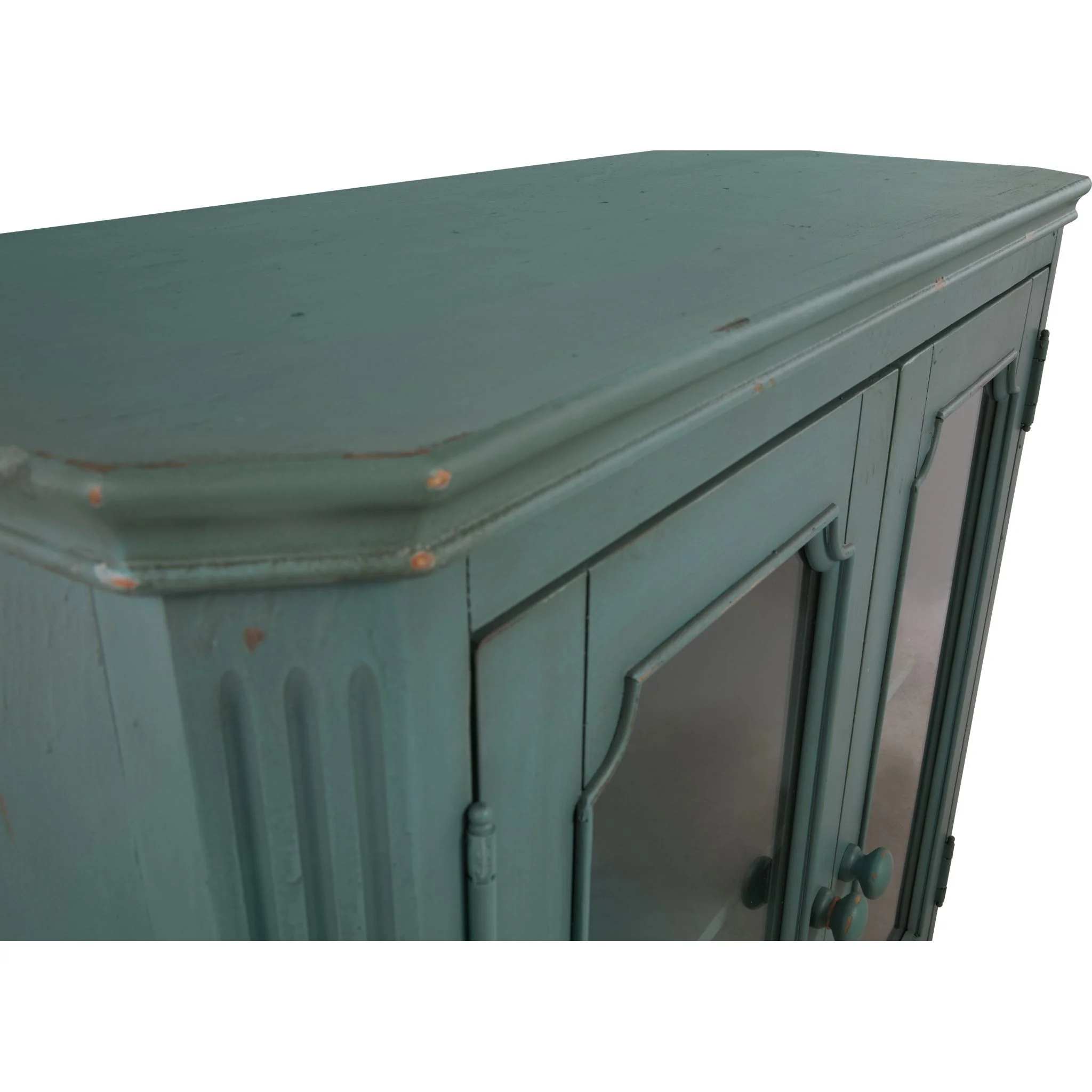 Mirimyn Antiq Small Accent Table - Teal - Image 10
