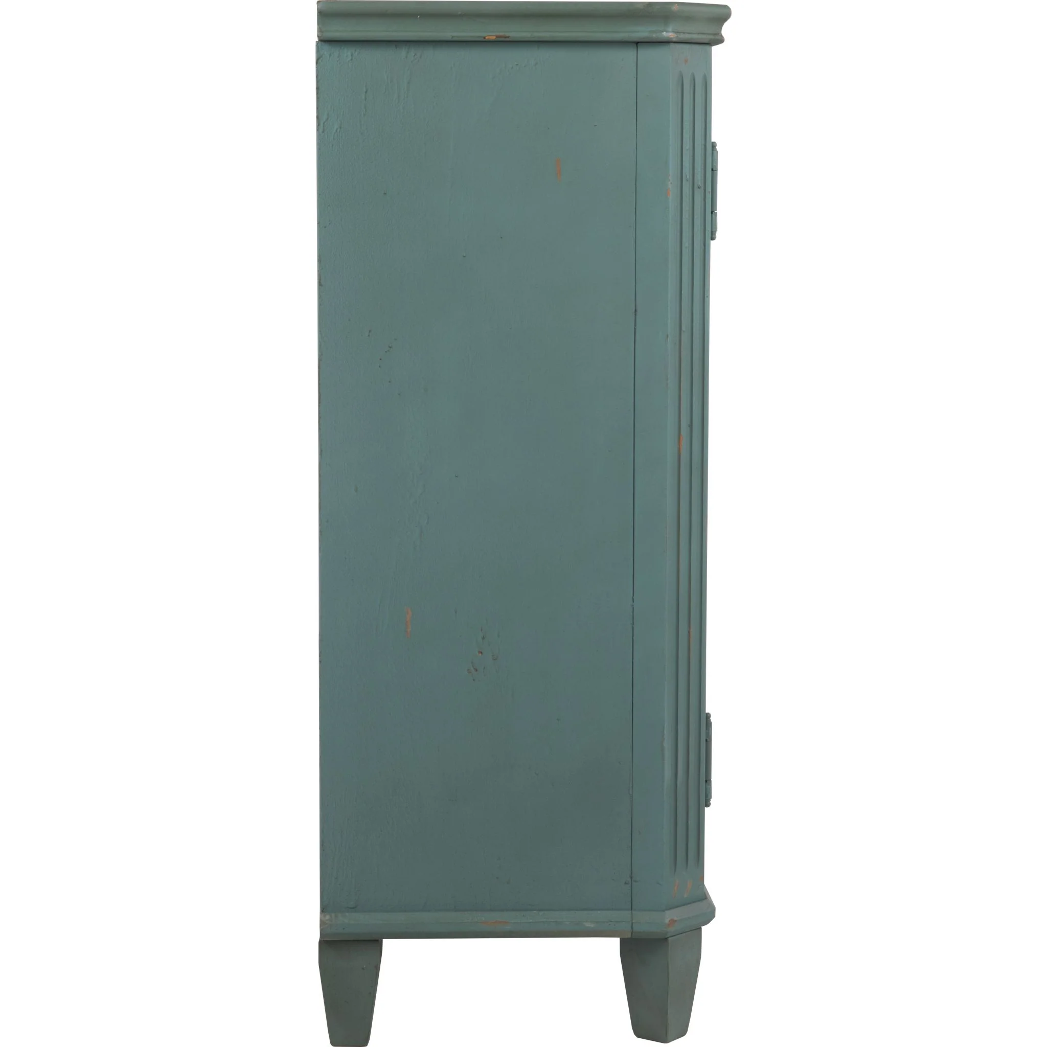 Mirimyn Antiq Small Accent Table - Teal - Image 8