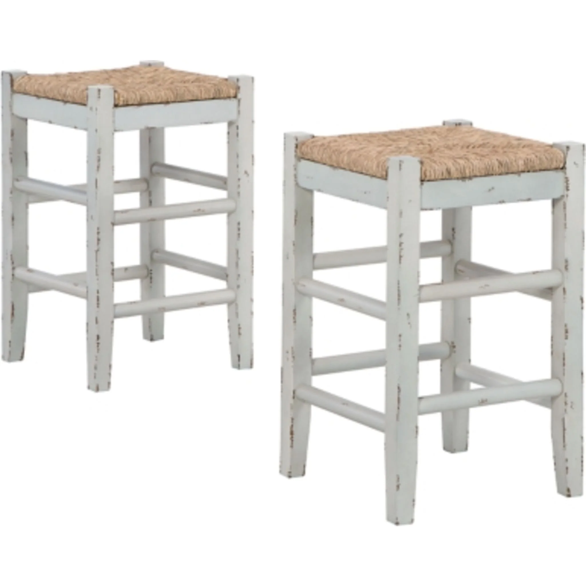 Mirimyn Counter Height Stool - White - (D508-224) - Image 4