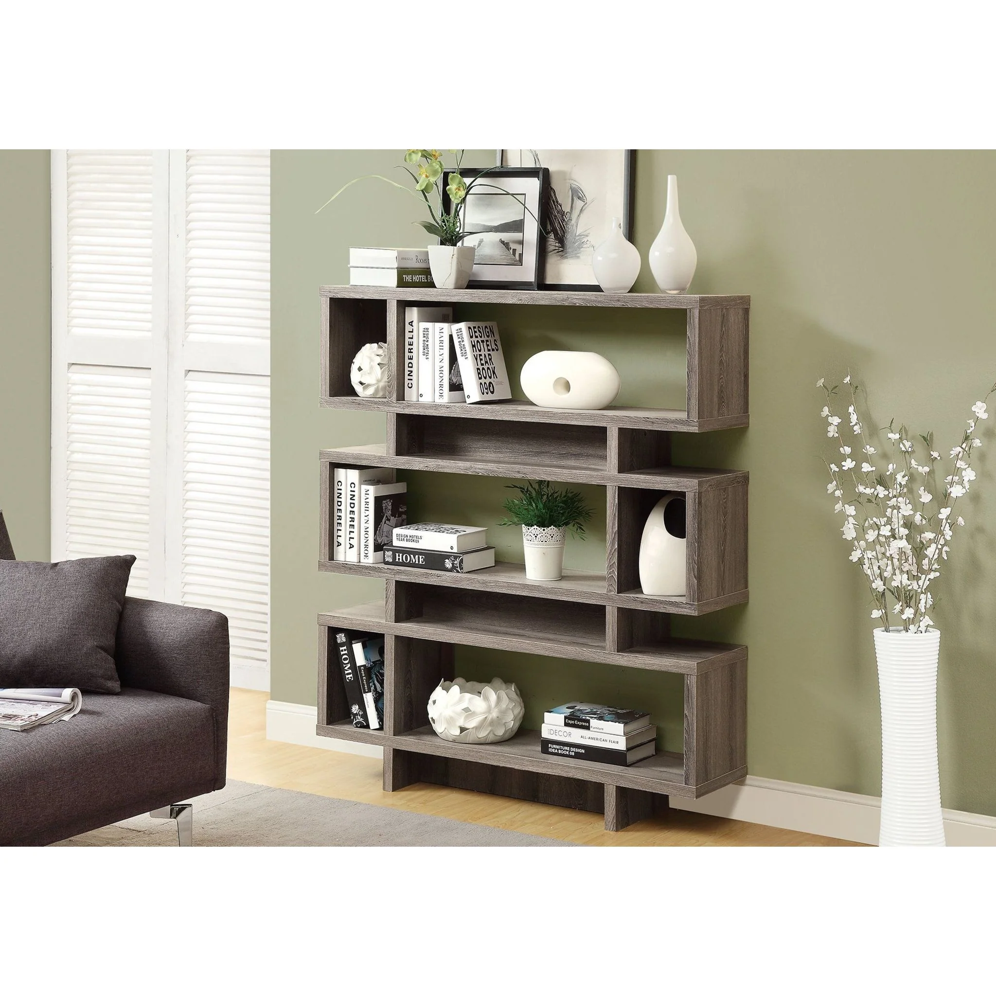 Mod Bookcase - Dark Taupe - Image 2