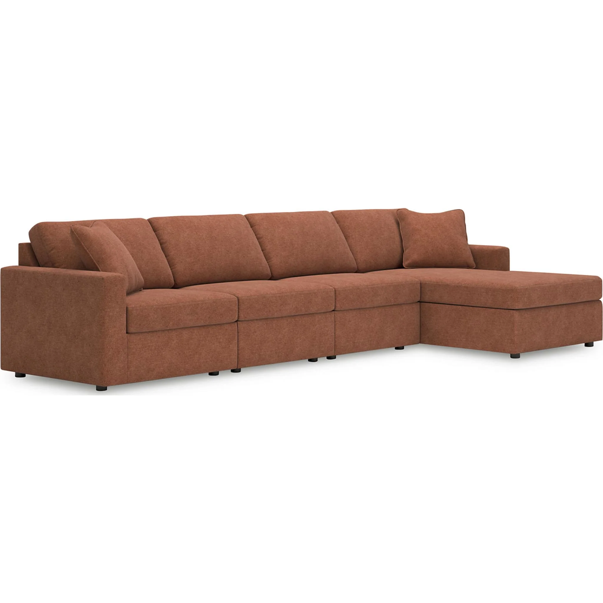 Modmax 4 Piece Modular Sectional with Chaise - Image 2