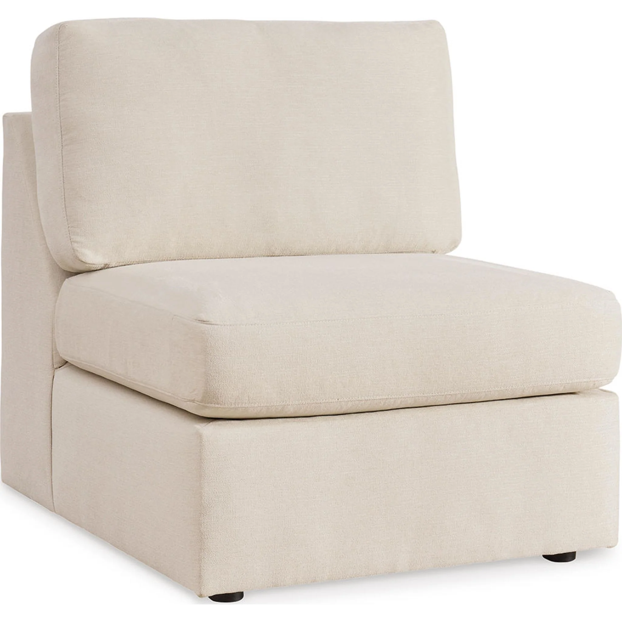 Modmax 5 Piece Modular Sectional Double Chaise with Storage Consoles - Image 5