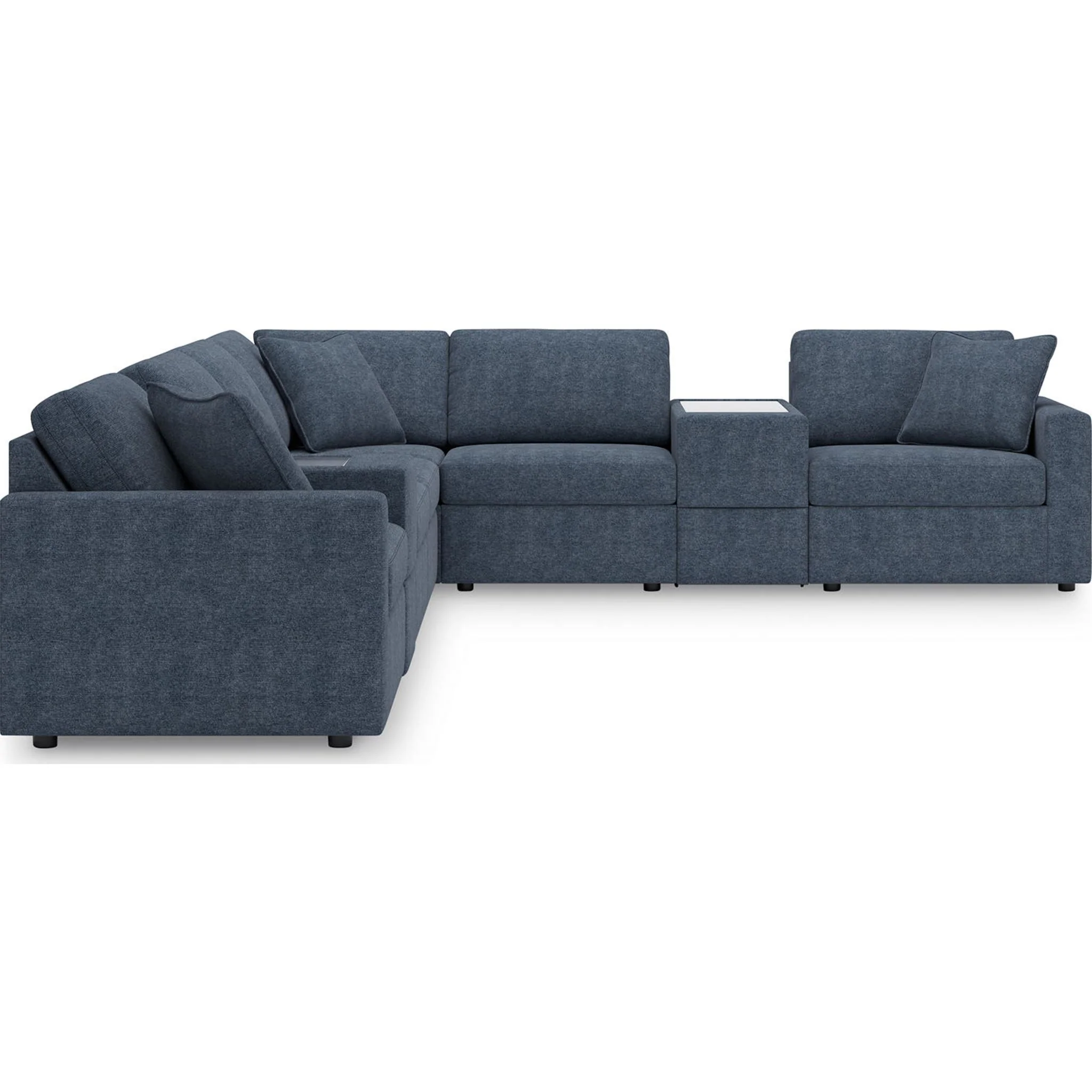 Modmax 8 Piece Modular Sectional with Storage Consoles - Image 28