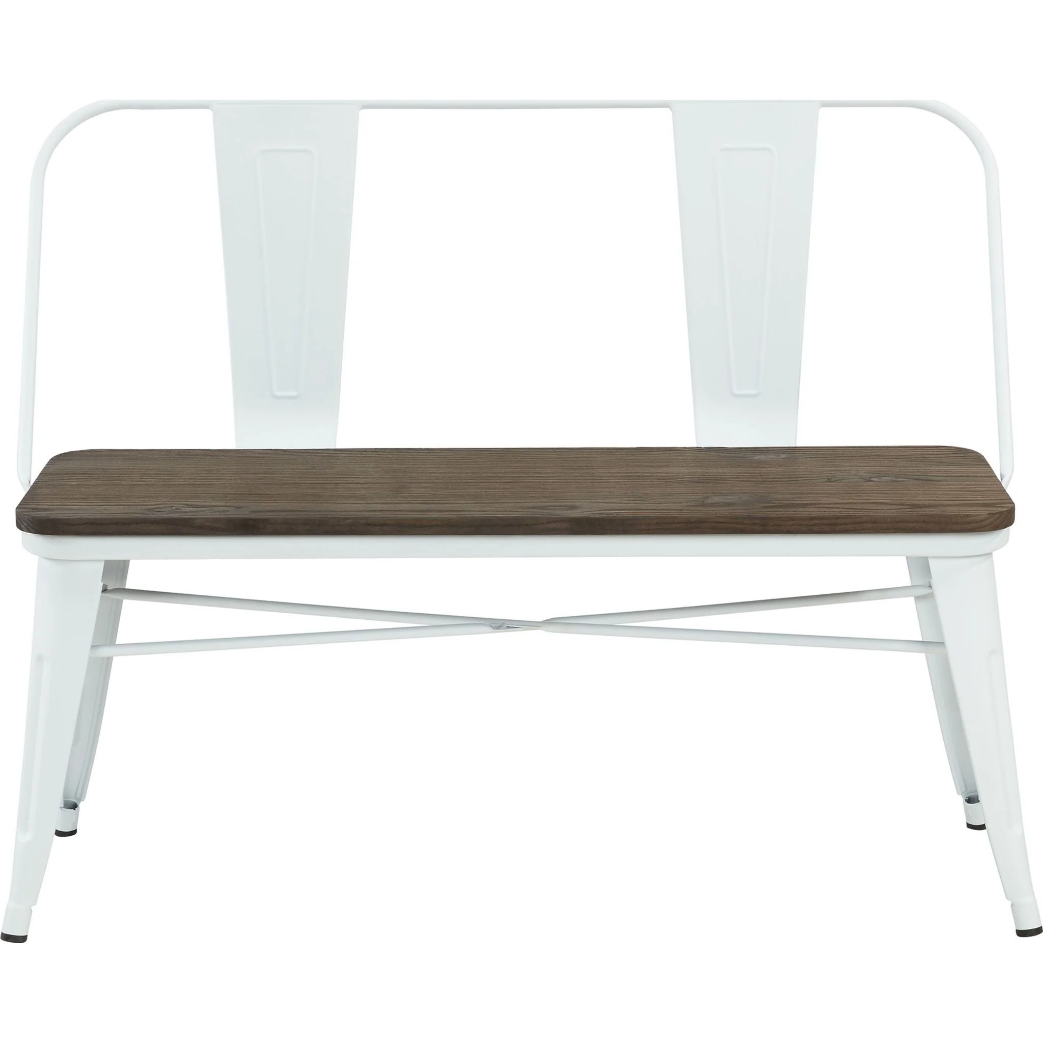 Modus Bench - White/Brown