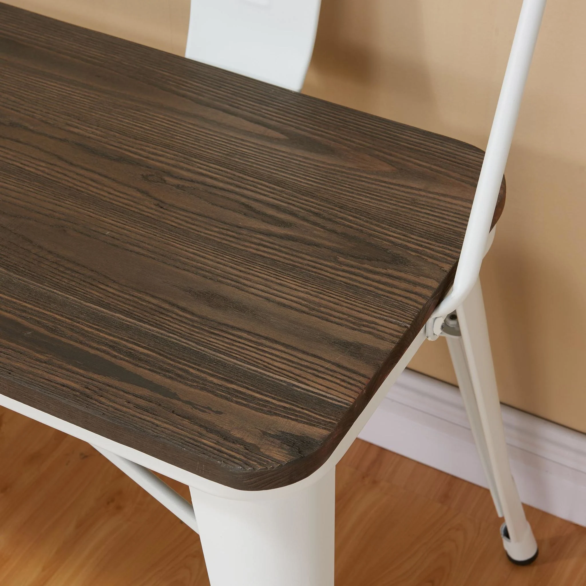 Modus Bench - White/Brown - Image 5