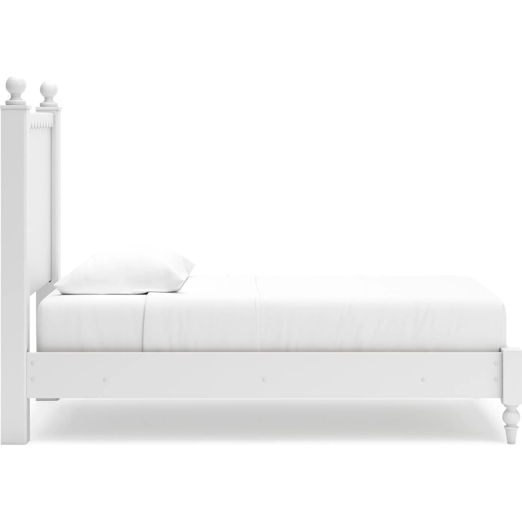 Mollviney 6 Piece Panel Bedroom - White - Image 14