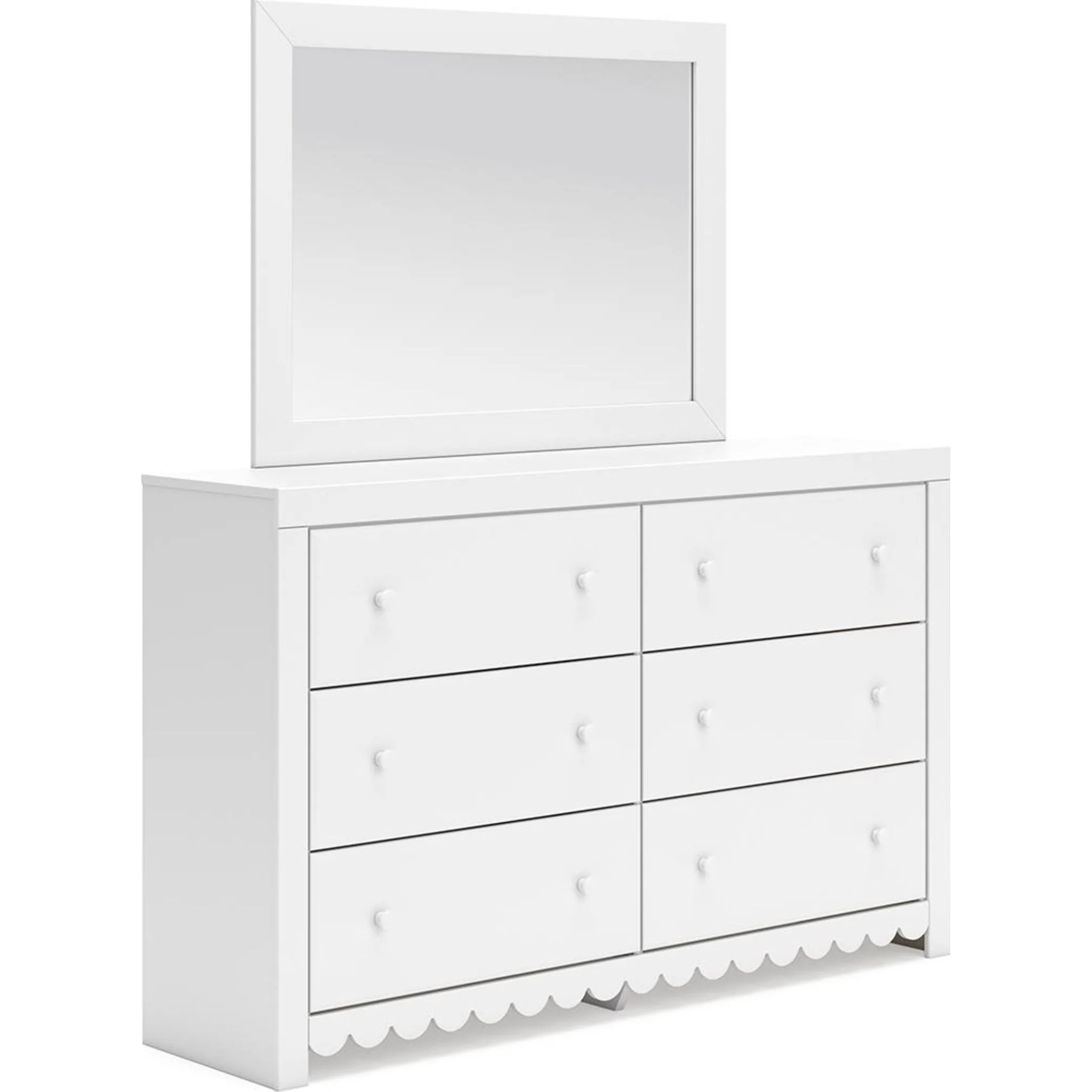 Mollviney 6 Piece Storage Bedroom - White - Image 26