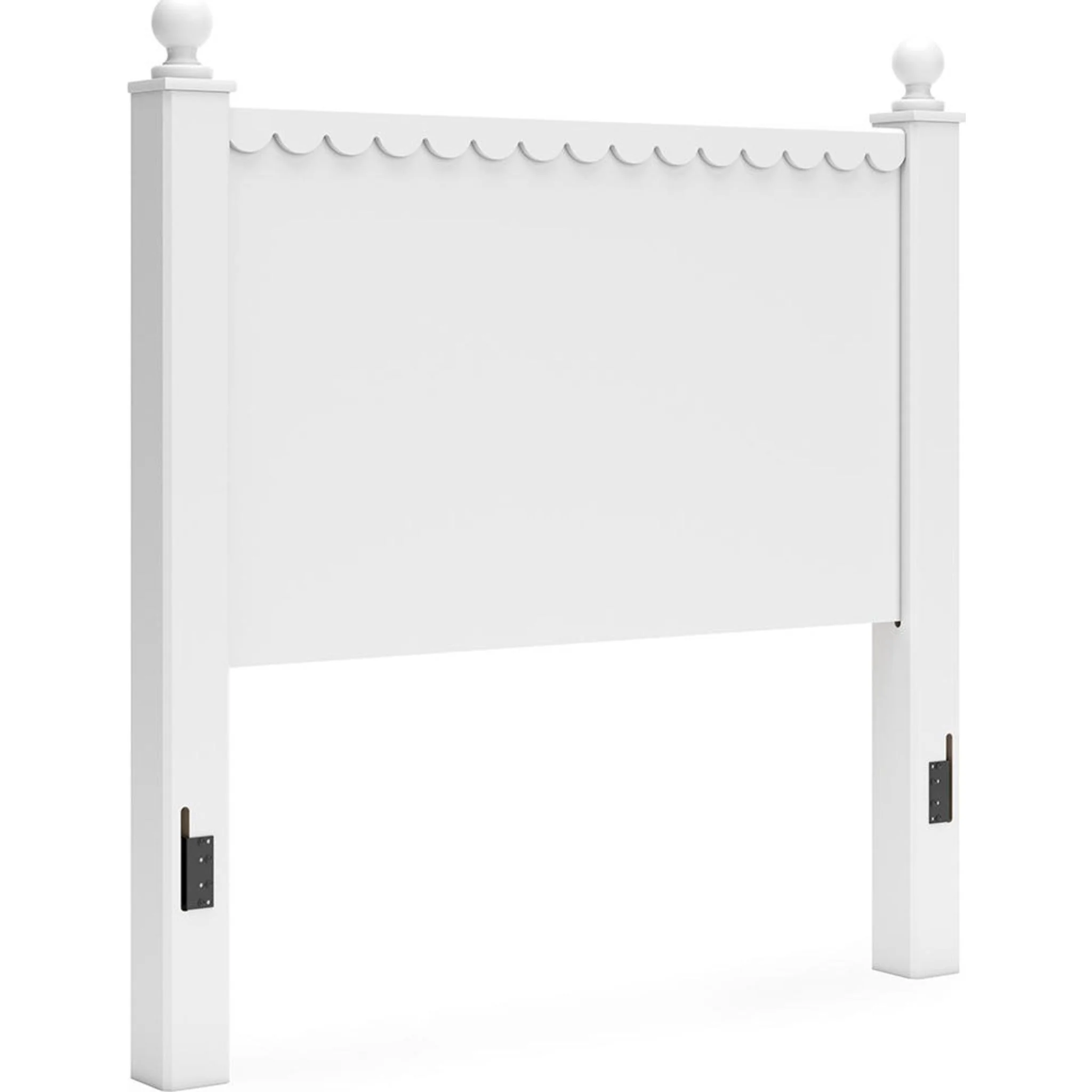 Mollviney Panel Headboard - White - Image 6