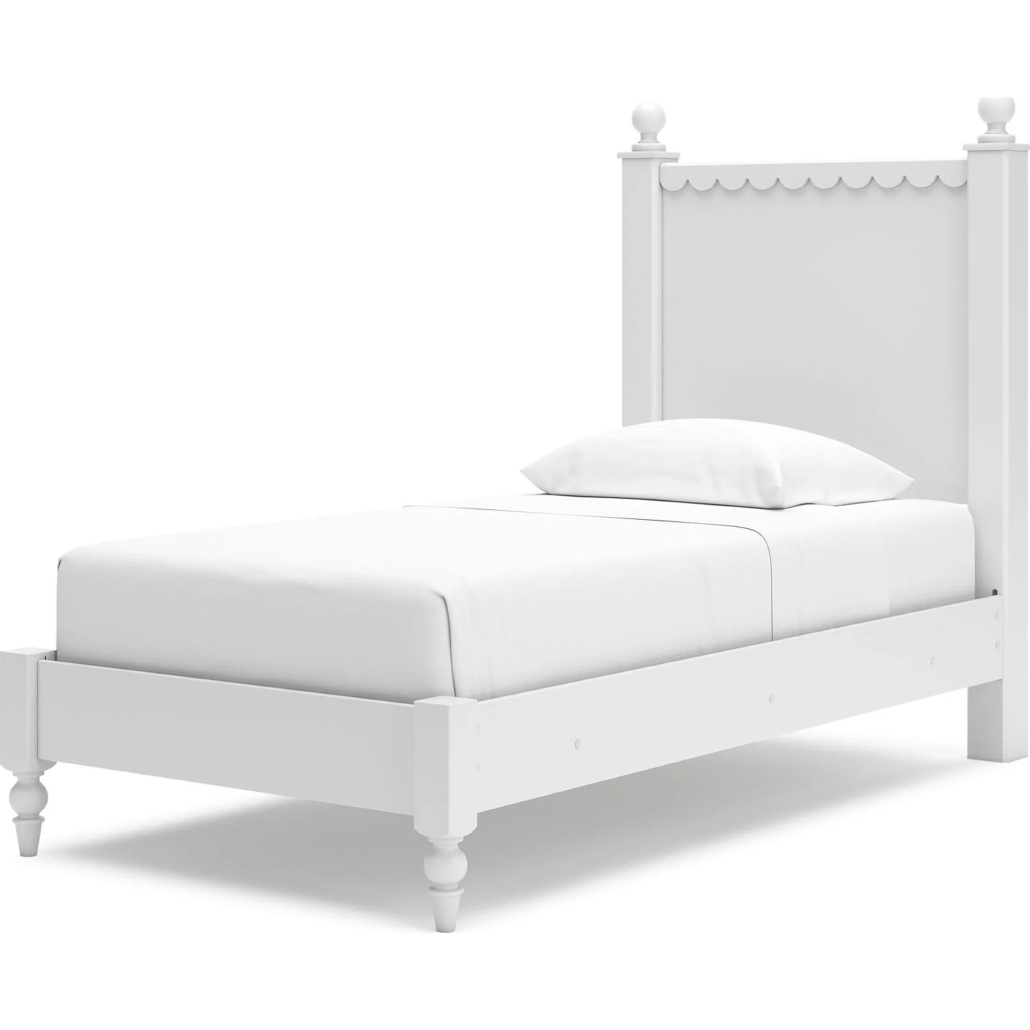 Mollviney Panel Bed - White - Image 10