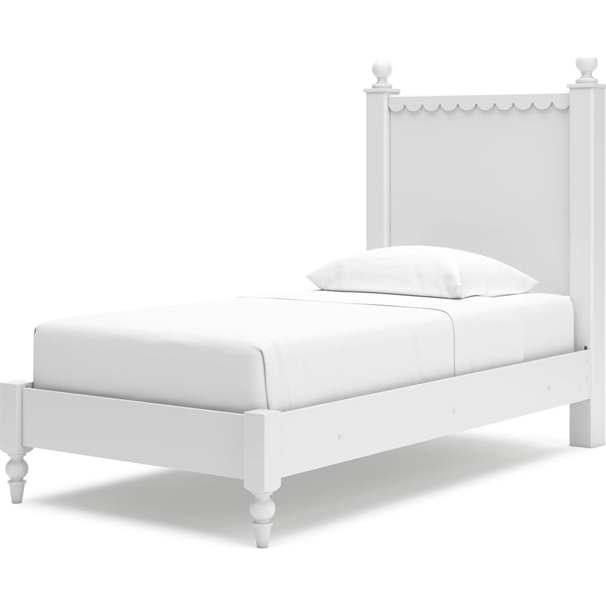 Mollviney Panel Bed - White - Image 11