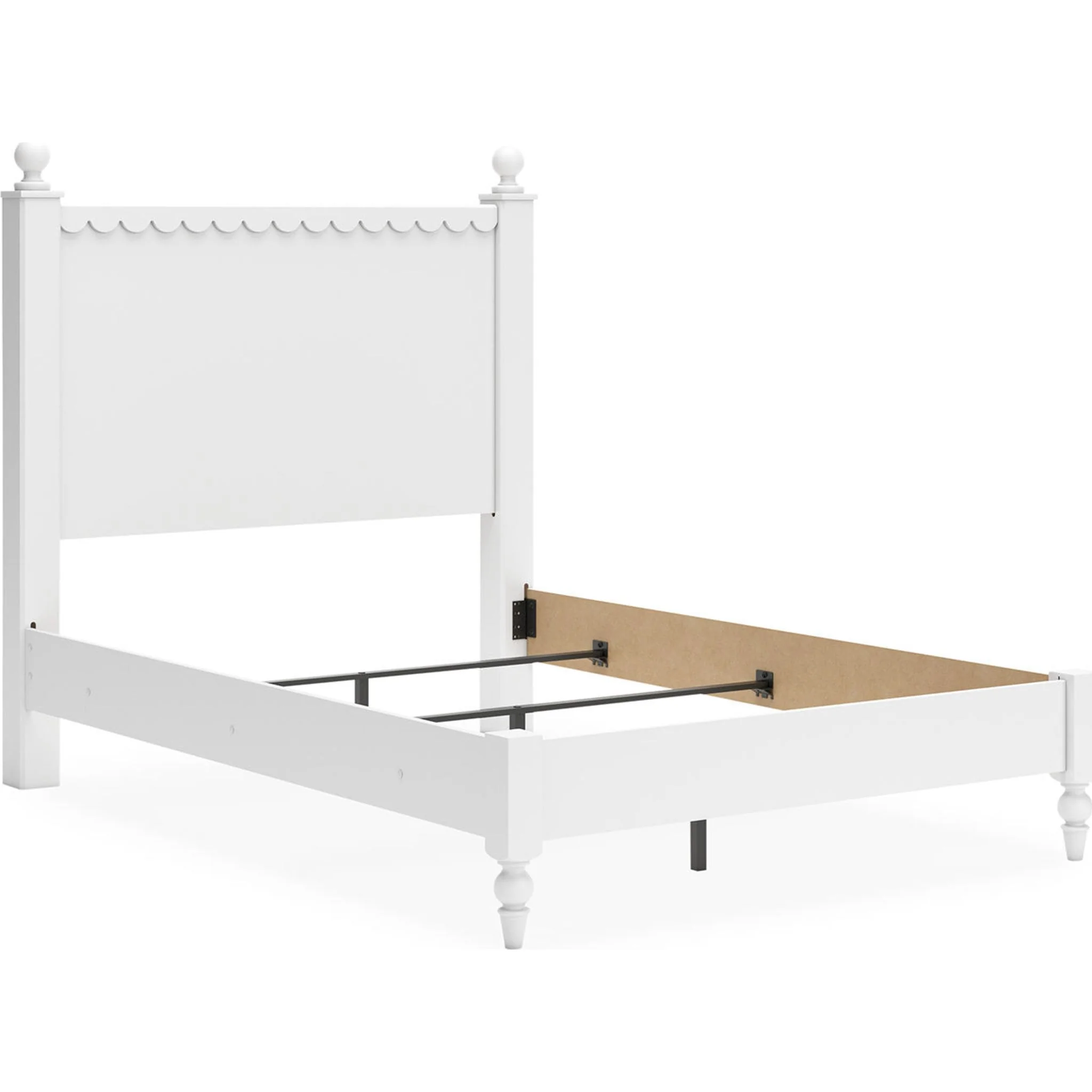 Mollviney Panel Bed - White - Image 22