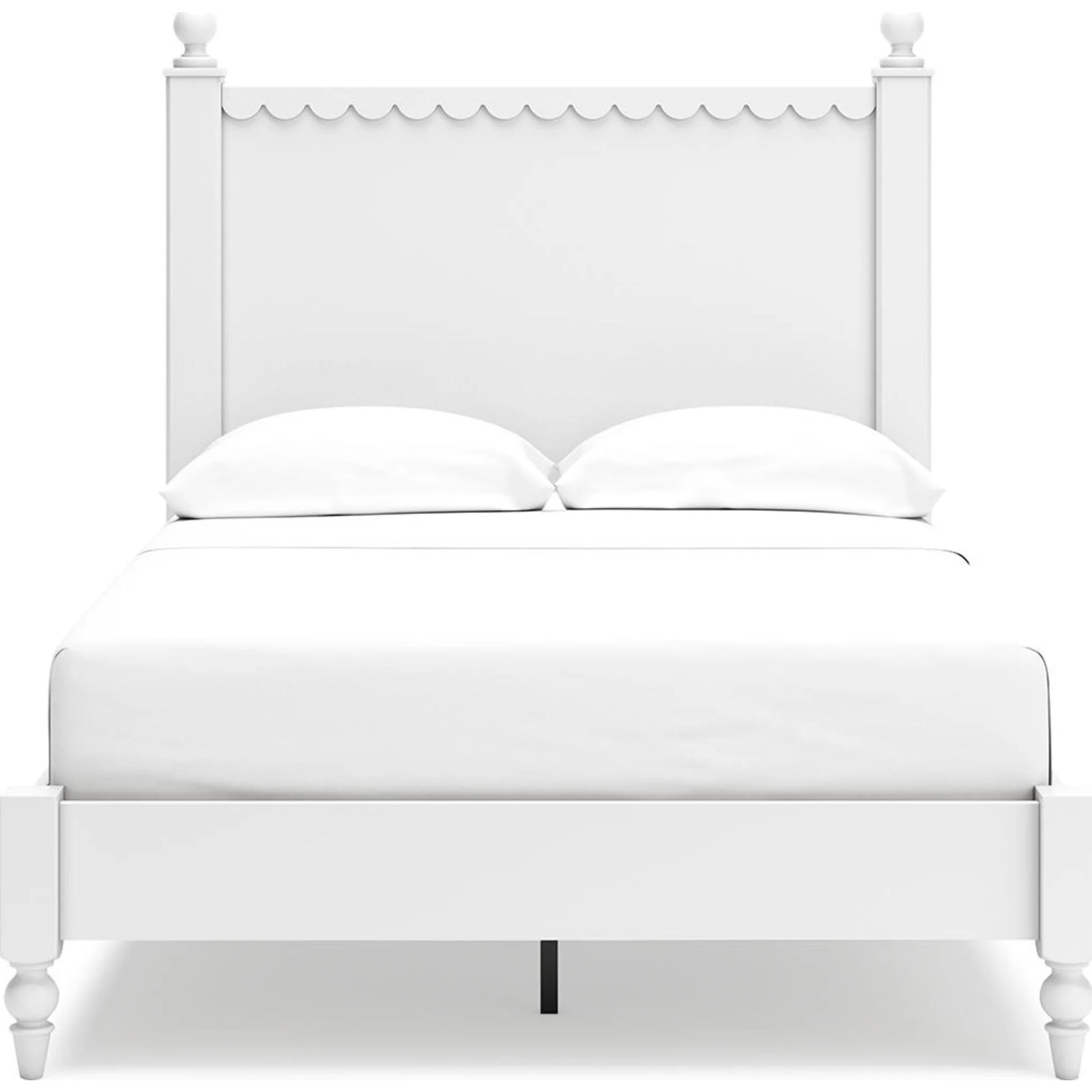 Mollviney Panel Bed - White - Image 33