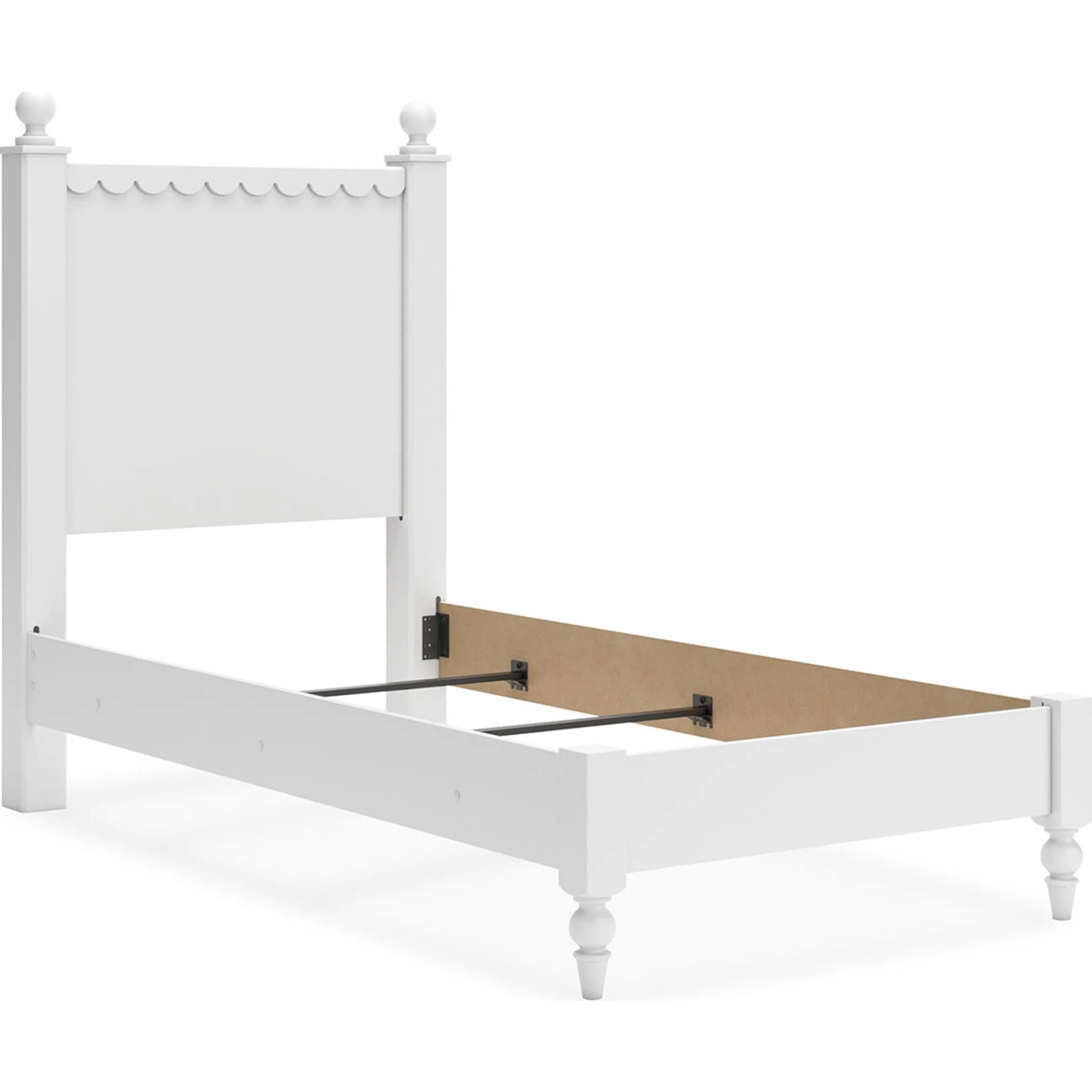 Mollviney Panel Bed - White - Image 4