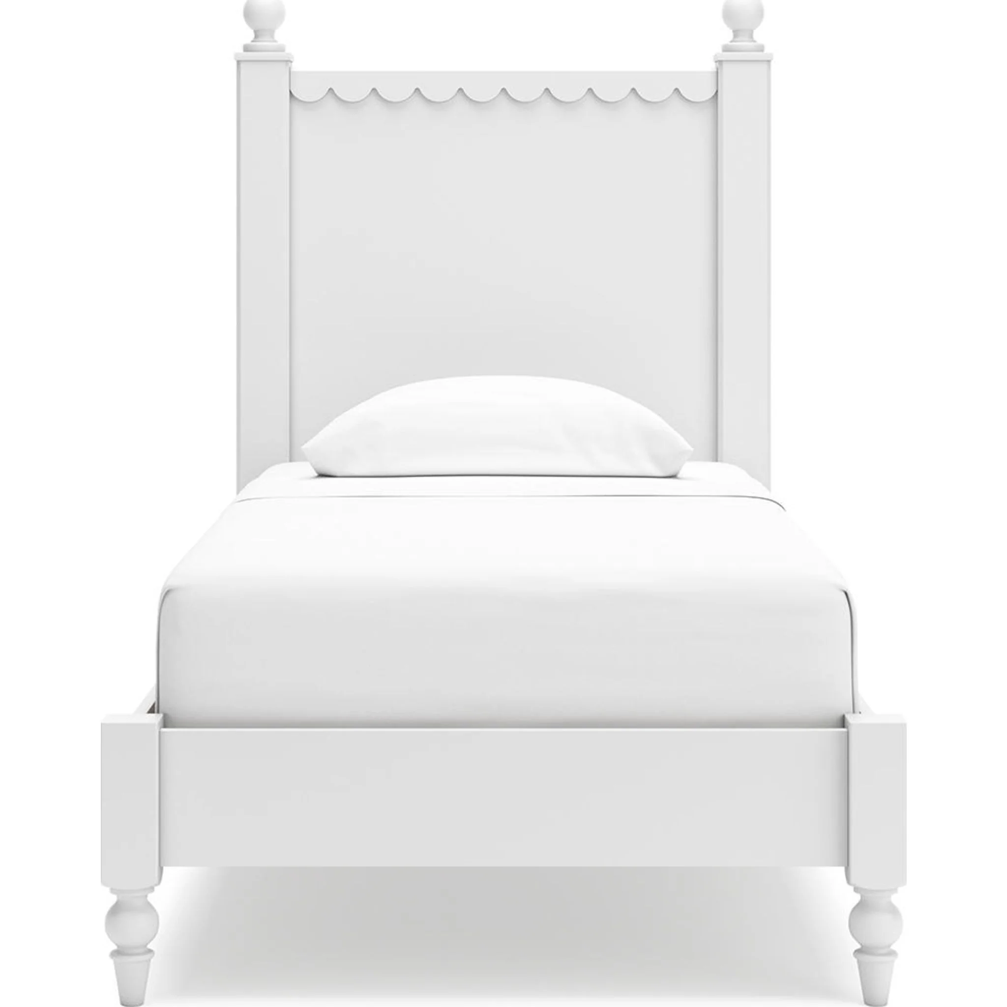 Mollviney Panel Bed - White - Image 7