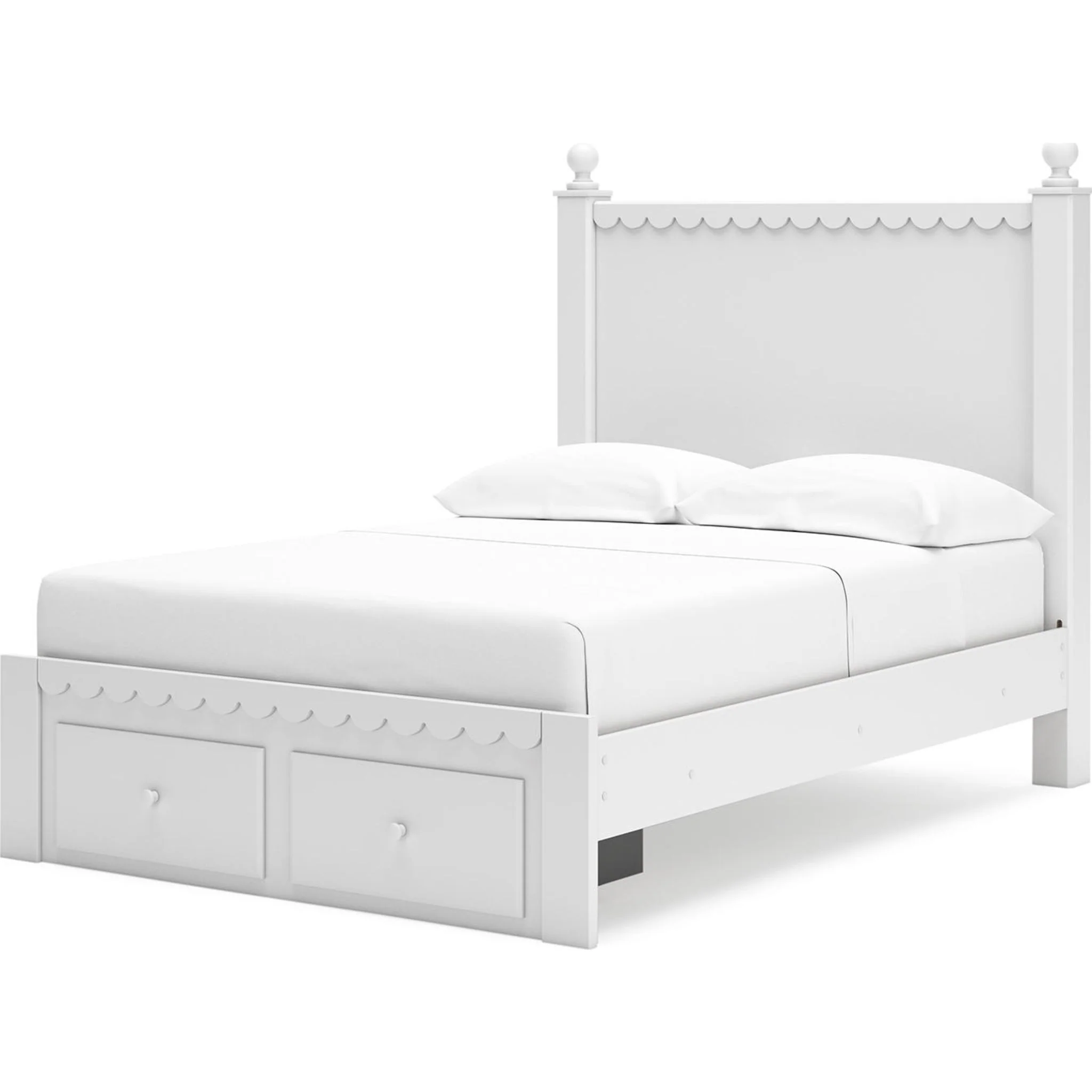 Mollviney Storage Bed - White - Image 23
