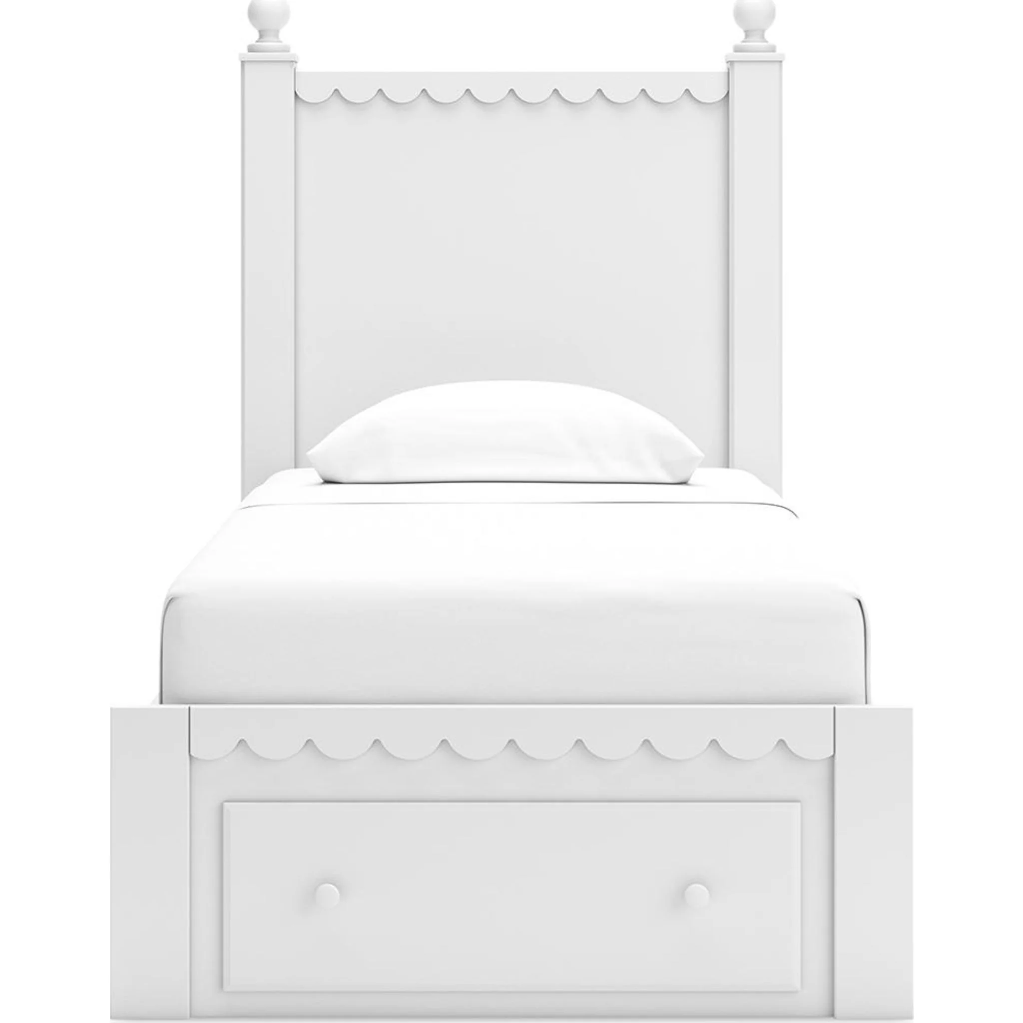Mollviney Storage Bed - White - Image 7