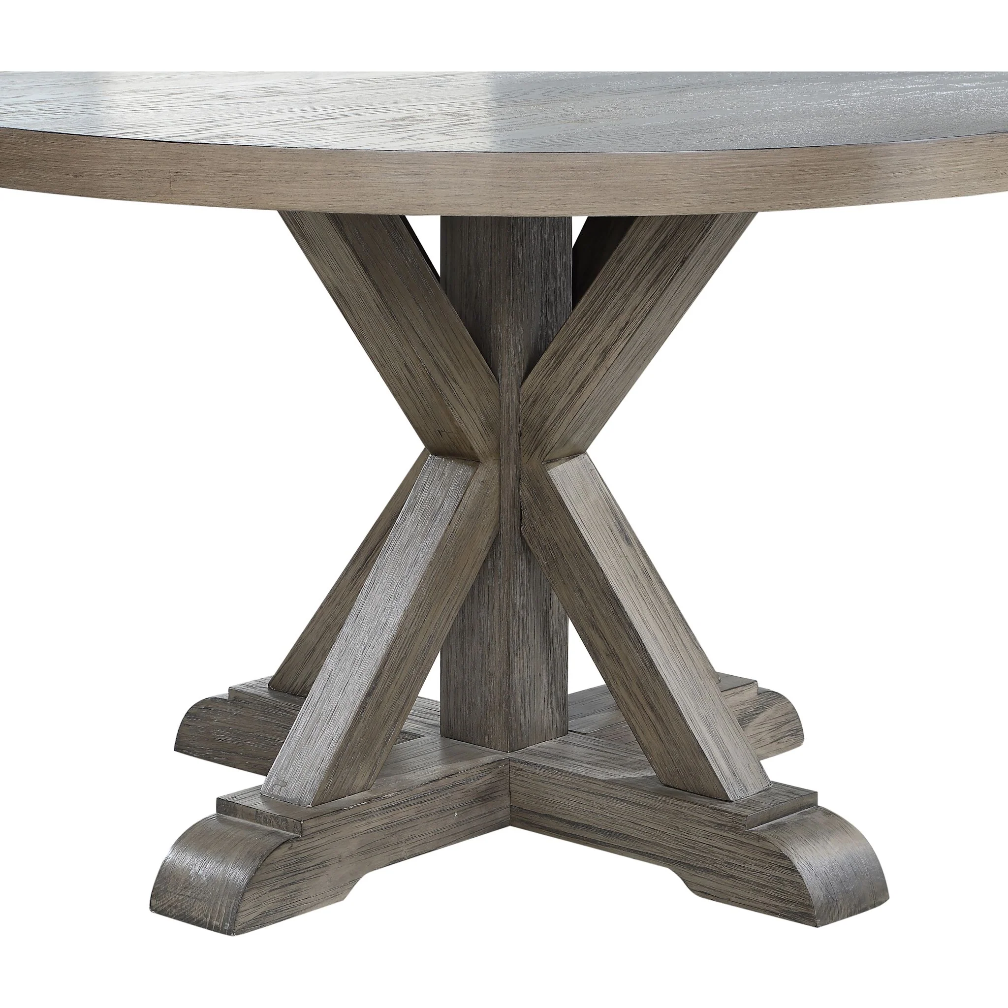 Molly Dining Table - Washed Grey - (MY4848T) - Image 3