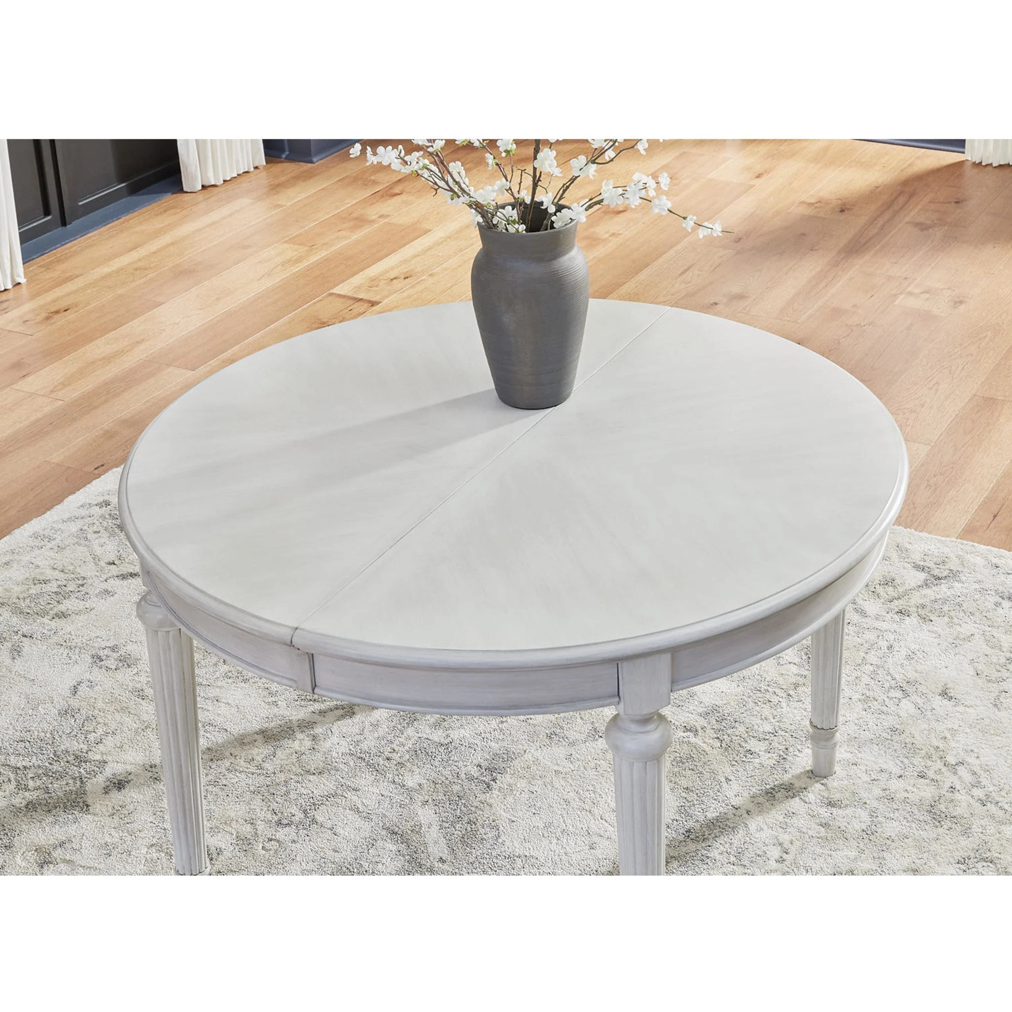 Montelaine Dining Extension Table - Antique White - (D795-35) - Image 10