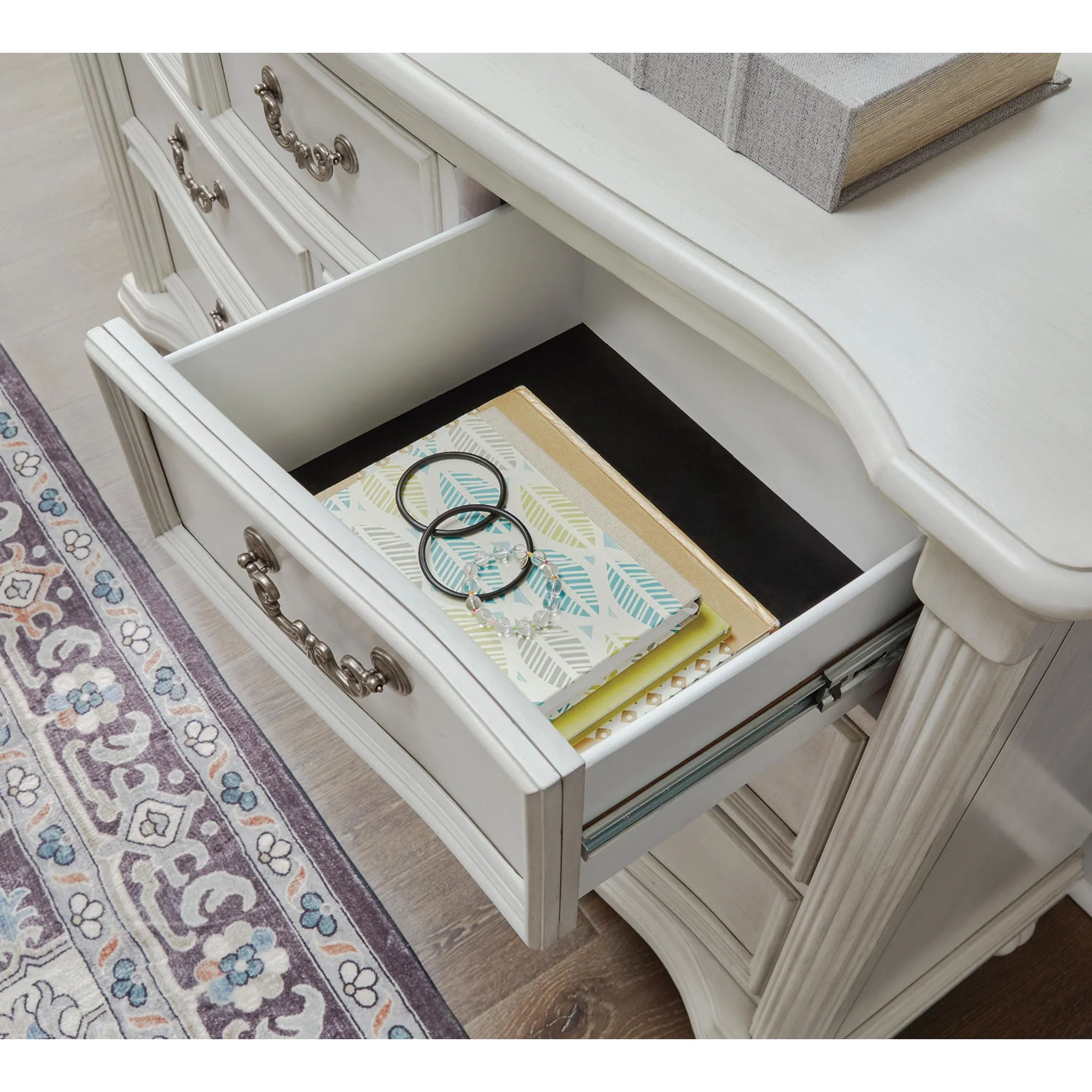 Montelaine Dresser - Antique White - Image 6