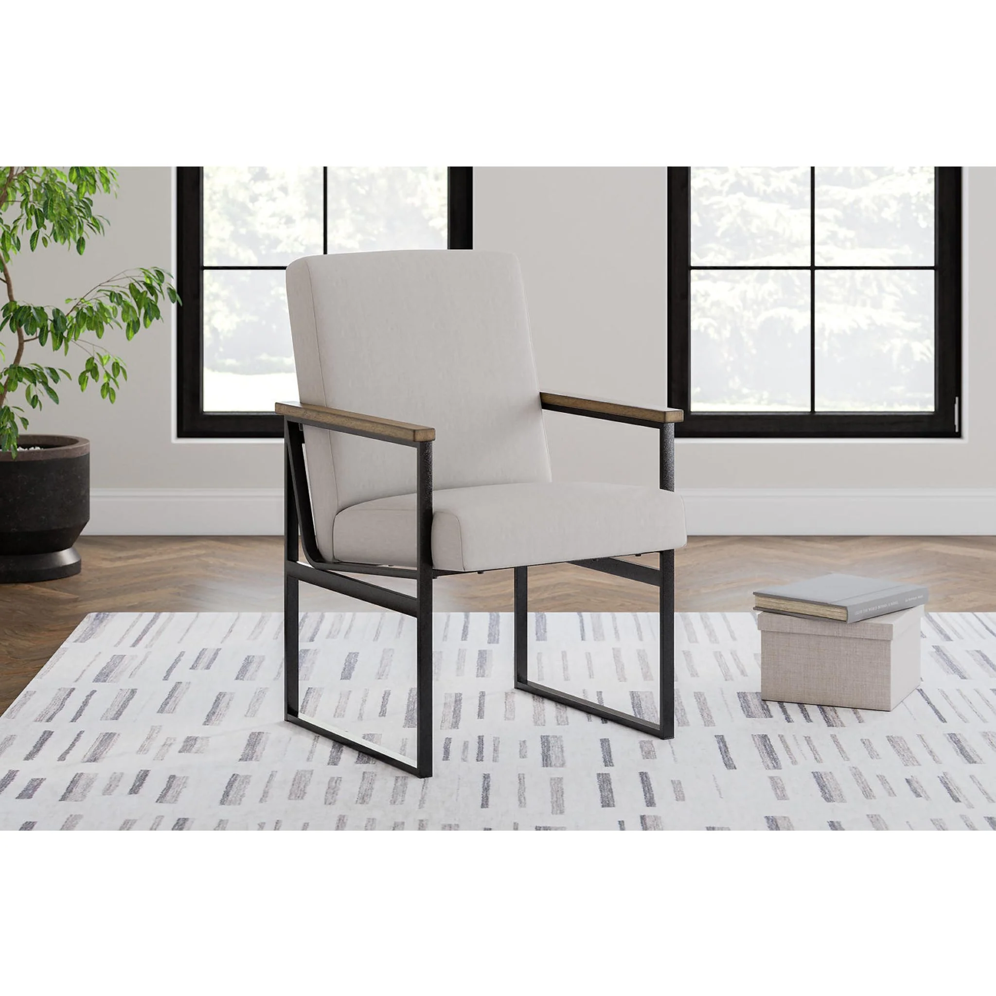 Montia Office Chair - Light Brown - Image 2