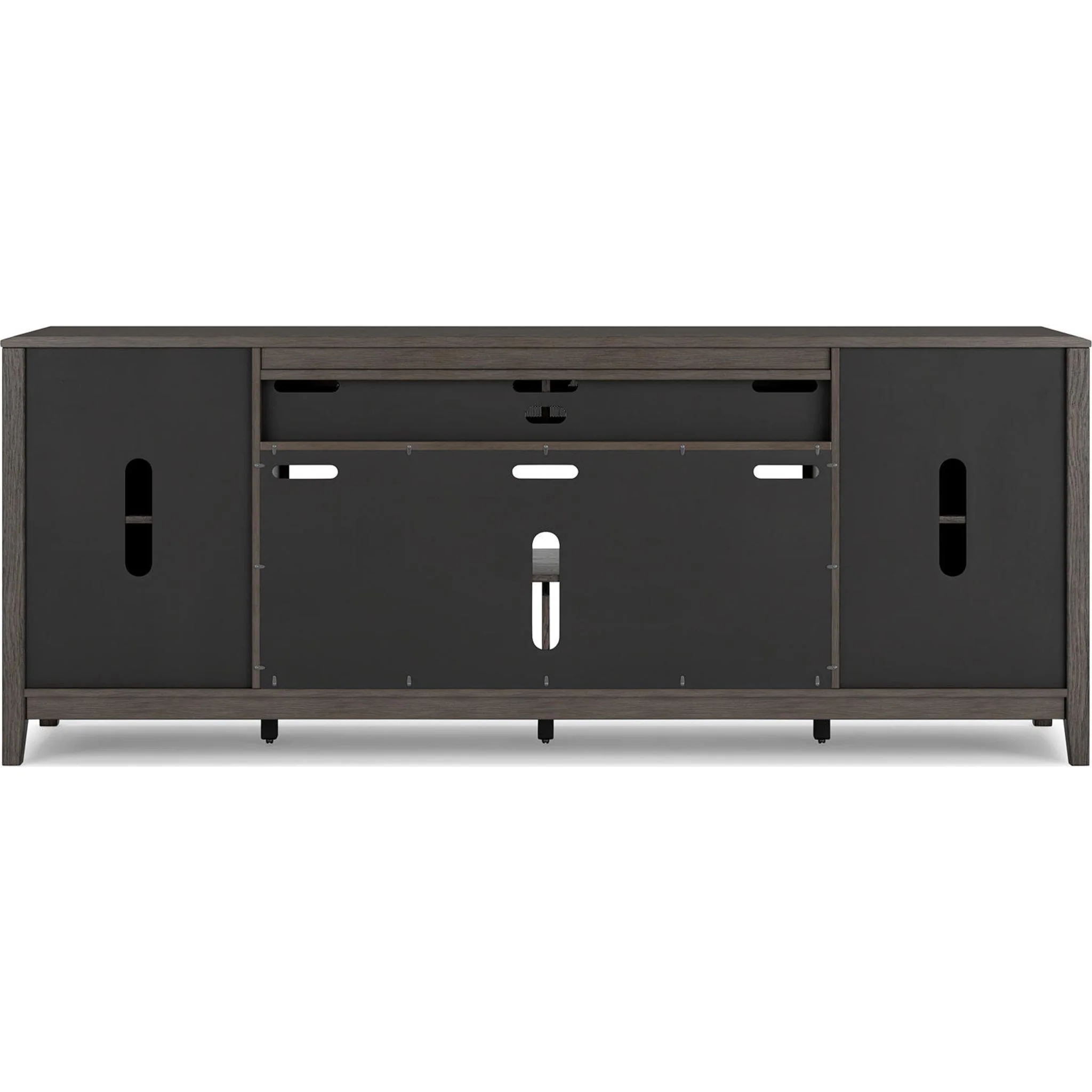 Montillan TV Stand - Grayish Brown - Image 4