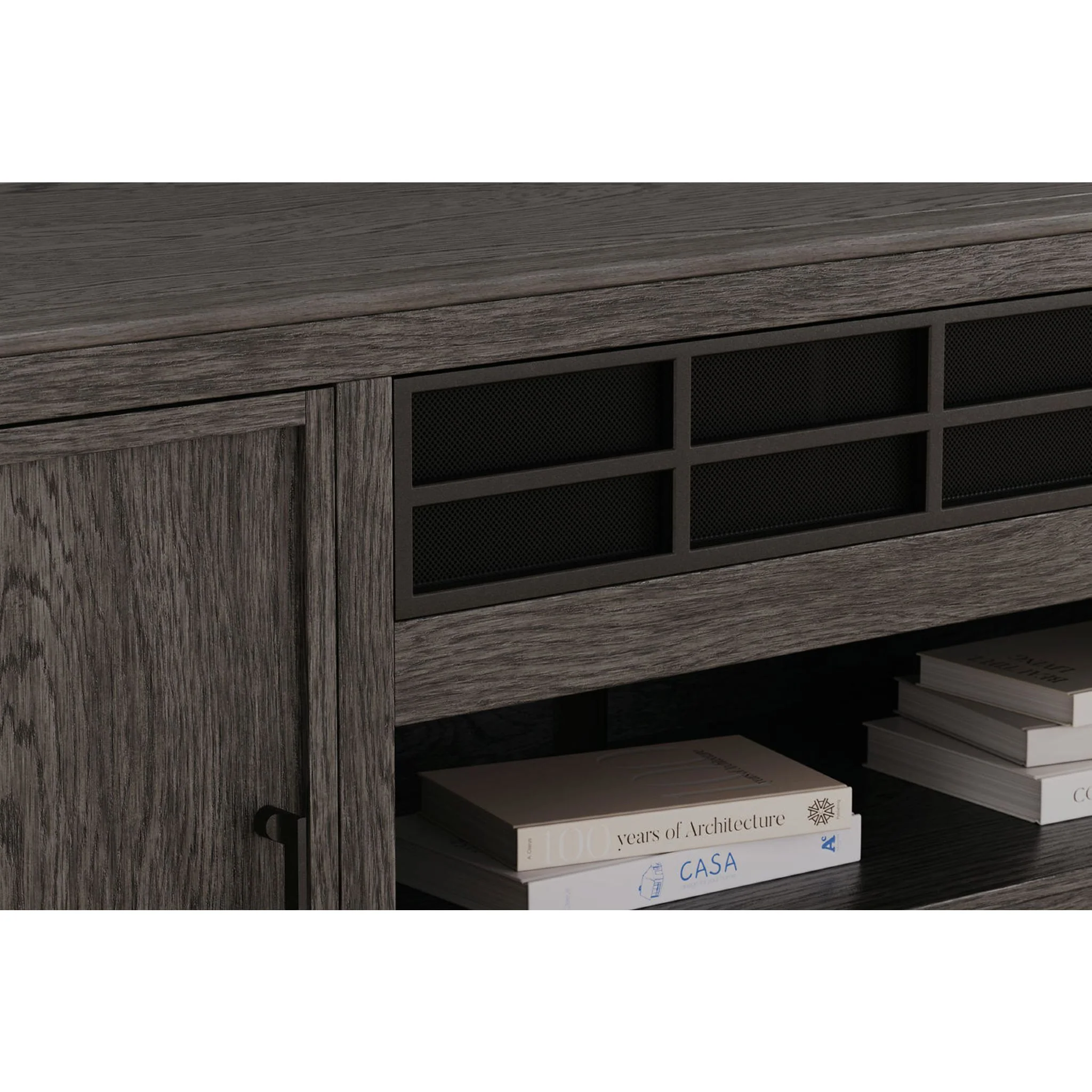 Montillan TV Stand - Grayish Brown - Image 5
