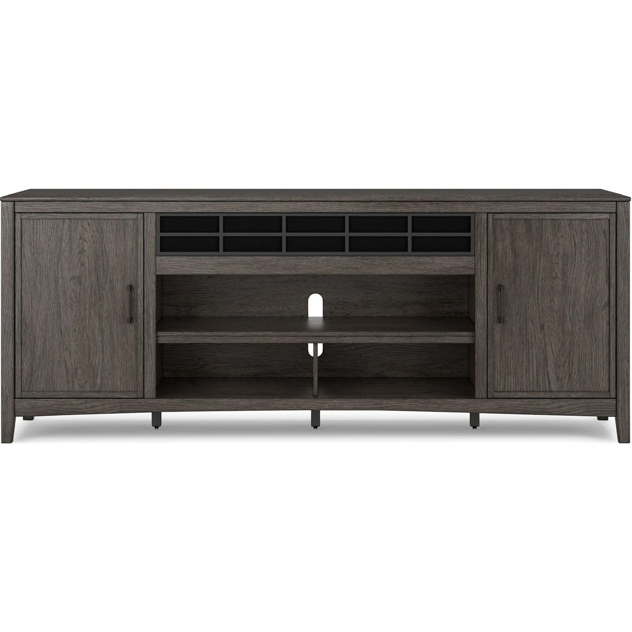 Montillan TV Stand - Grayish Brown - Image 6