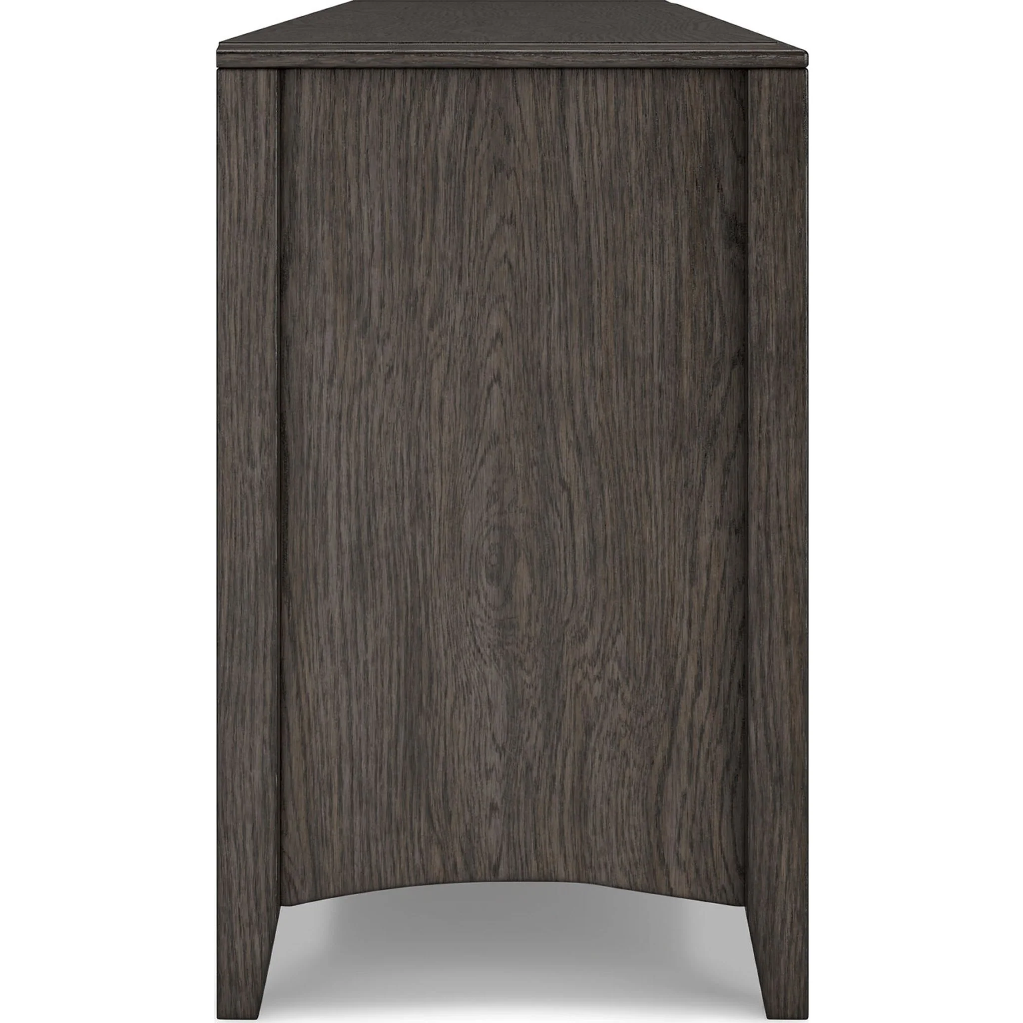 Montillan TV Stand with Fireplace - Grayish Brown - Image 3