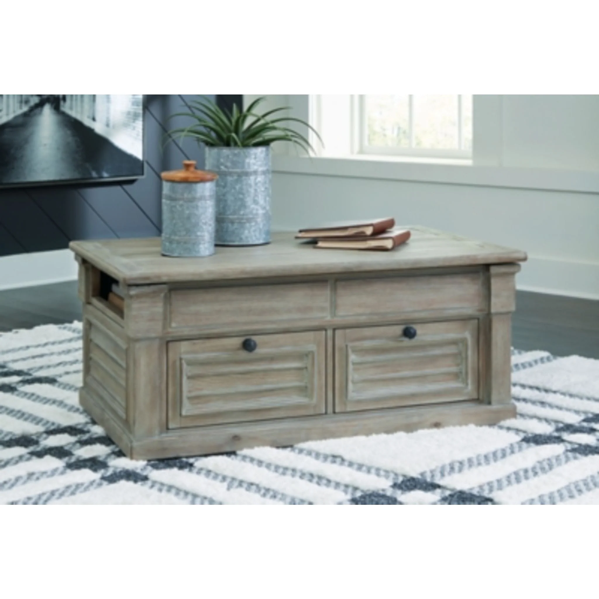 Moreshire Coffee Table - Bisque - Image 2