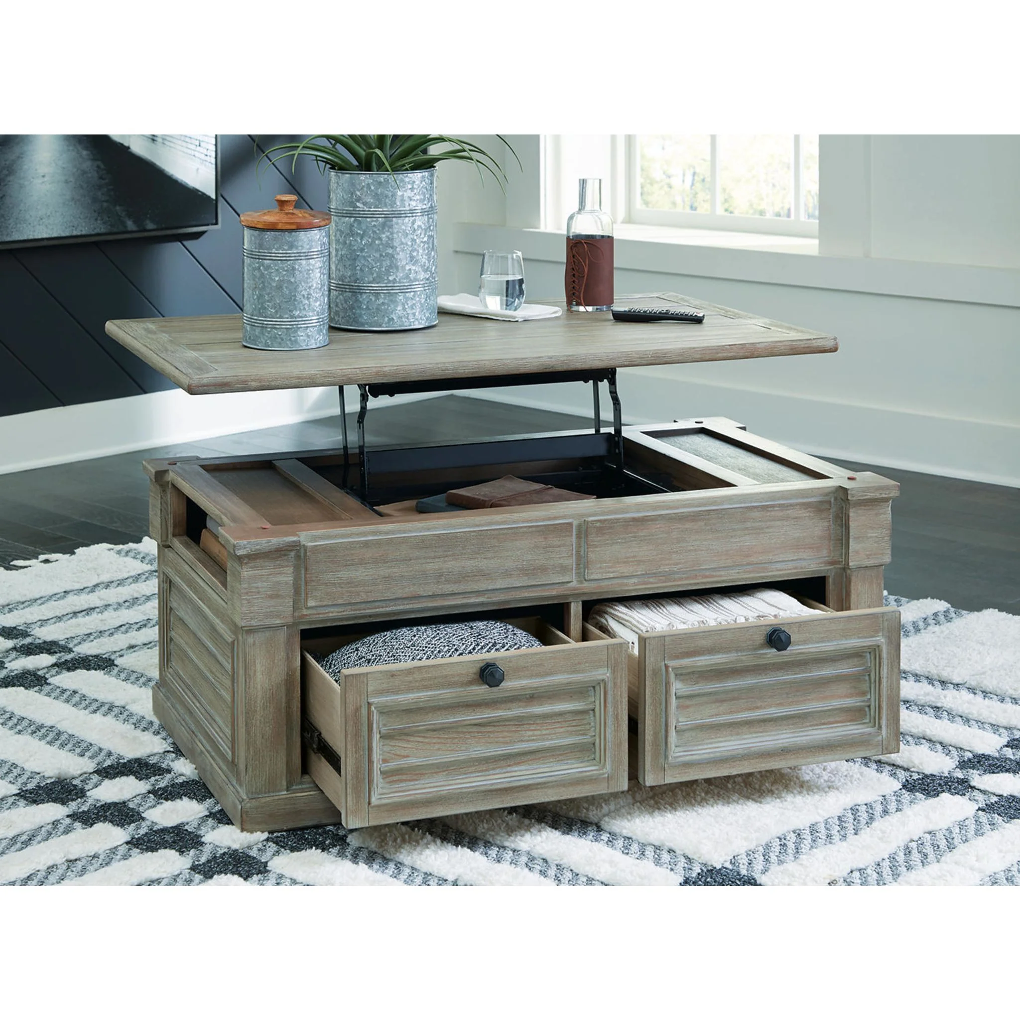 Moreshire Coffee Table - Bisque - Image 8