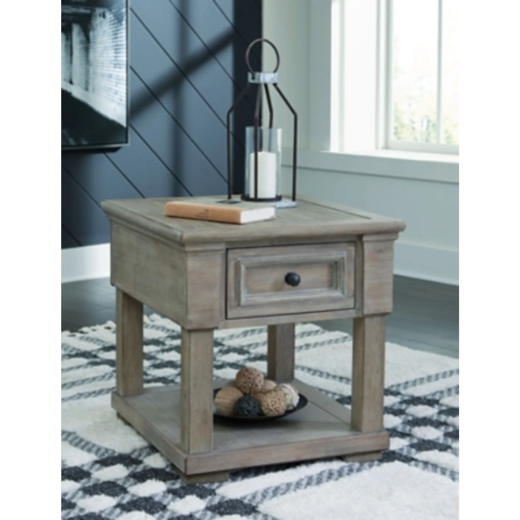 Moreshire End Table - Bisque - Image 2