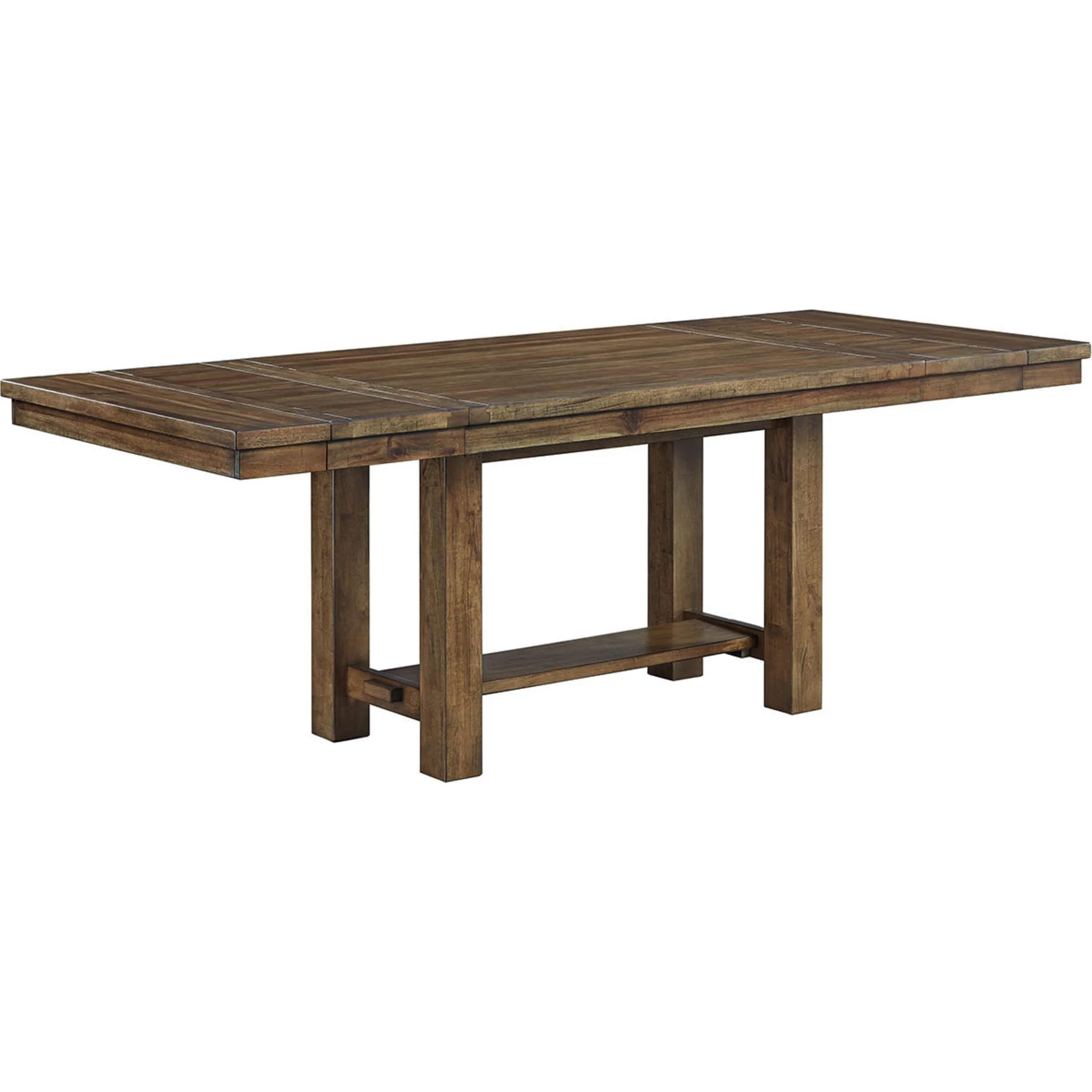 Moriville Dining Extension Table - Grayish Brown - (D631-45)