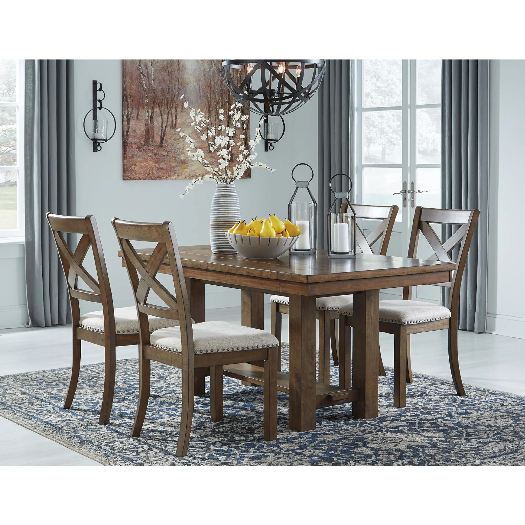 Moriville Dining Extension Table - Grayish Brown - (D631-45) - Image 14