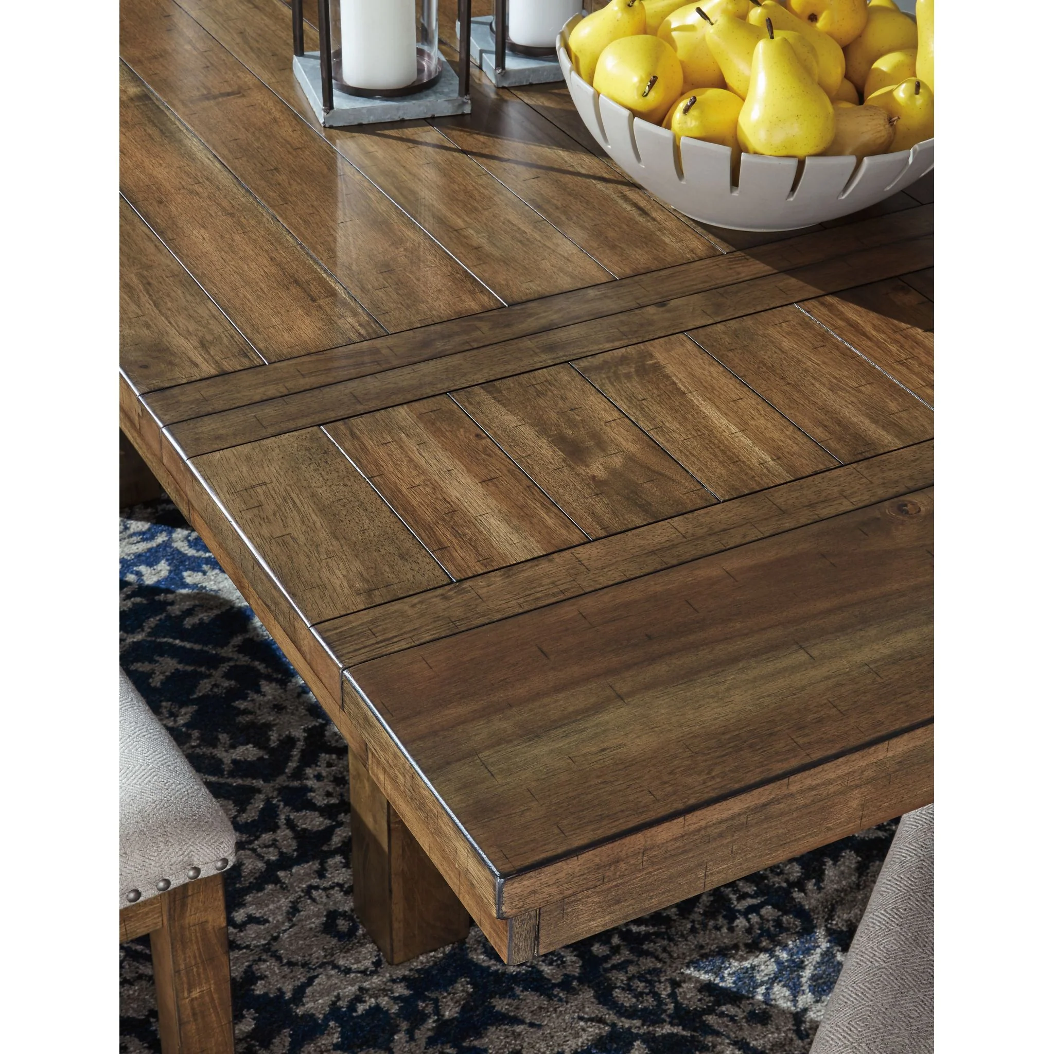 Moriville Dining Extension Table - Grayish Brown - (D631-45) - Image 9