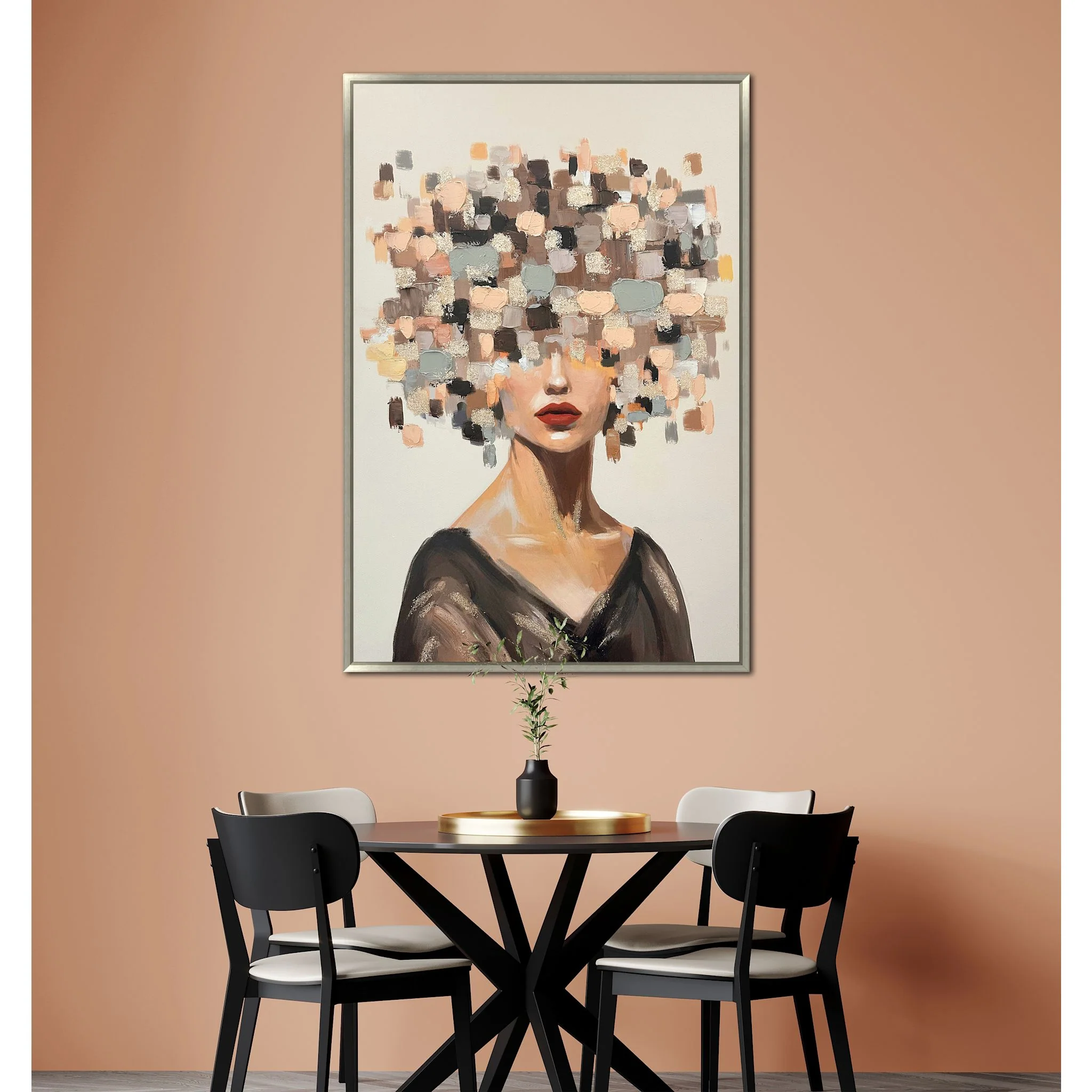 Mosaic Thoughts Wall Art 31.00" x 46.00" - Image 2