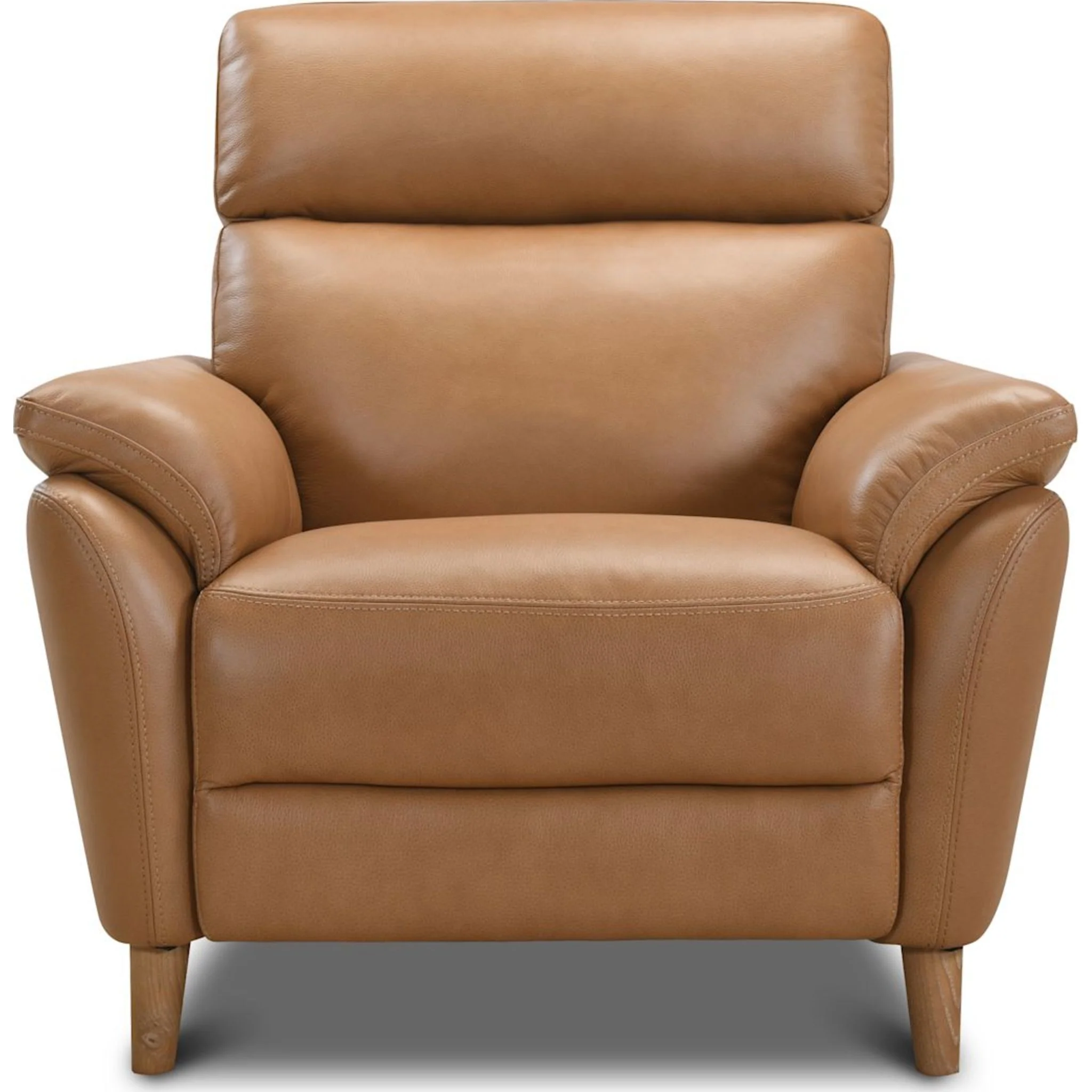 Muse Power Recliner w/Power Headrest - Texas Toffee