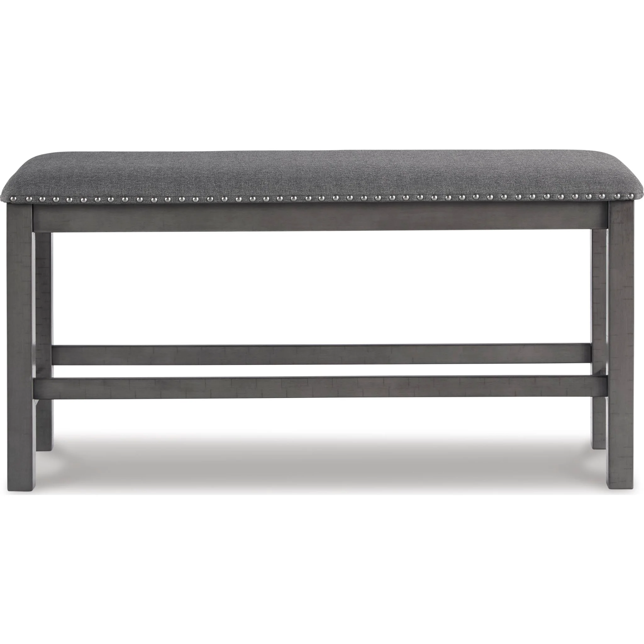Myshanna Counter Height Bench - Gray - (D629-09) - Image 3