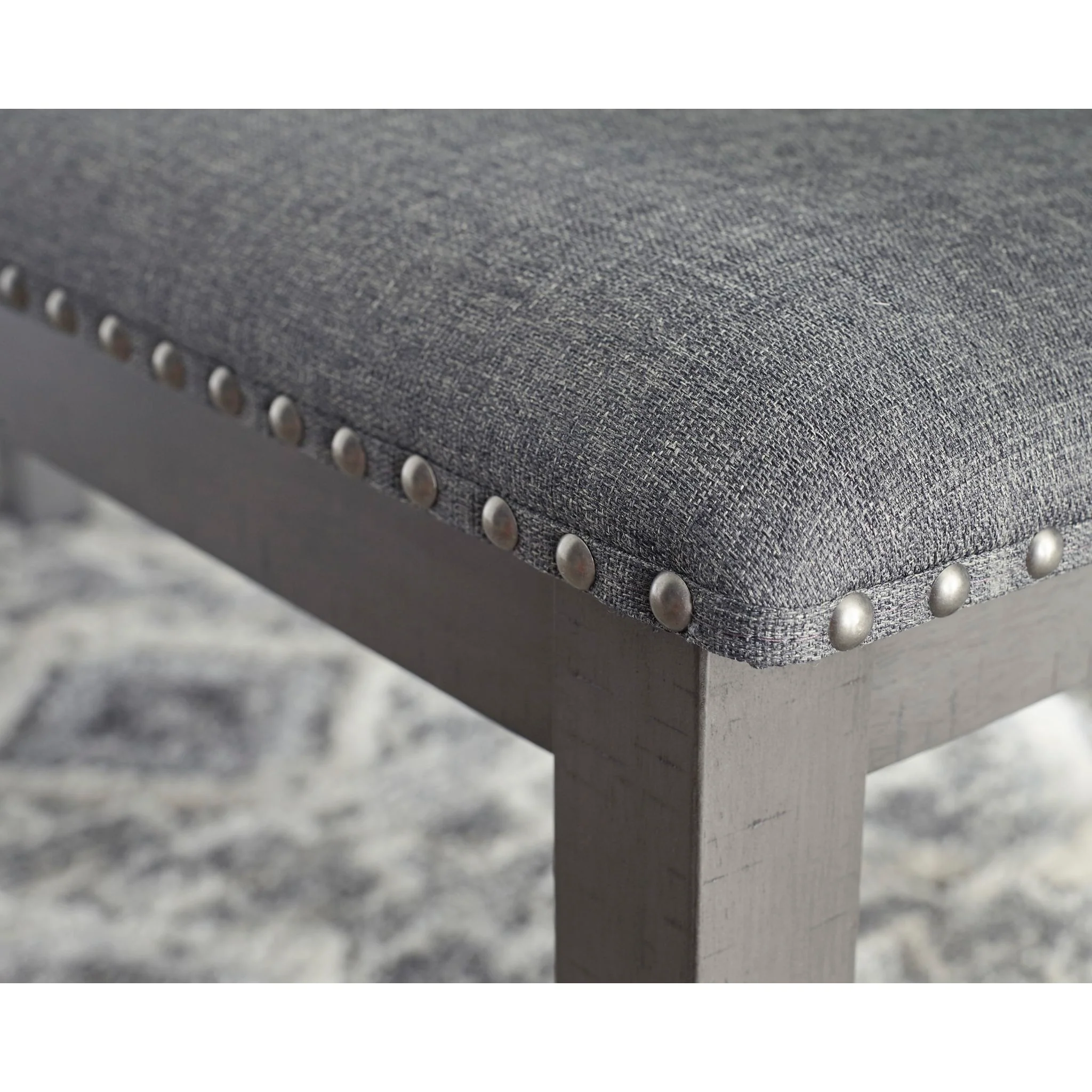 Myshanna Counter Height Bench - Gray - (D629-09) - Image 5