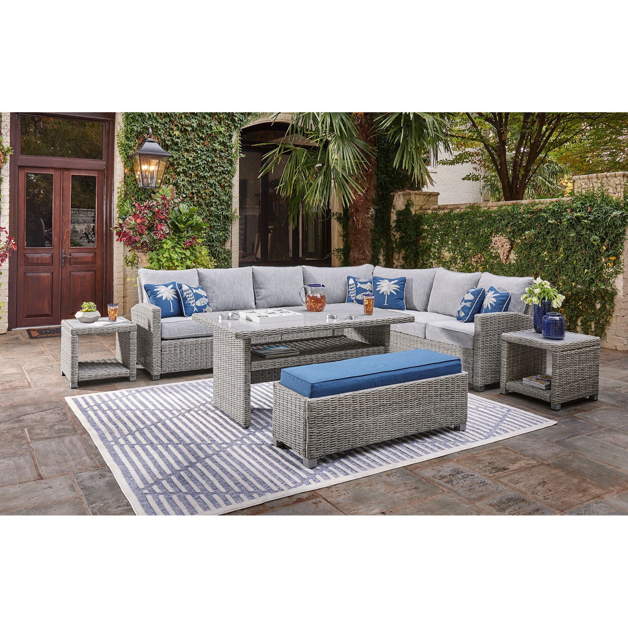 Naples Beach 4 Piece Outdoor Modular Seating - Image 5