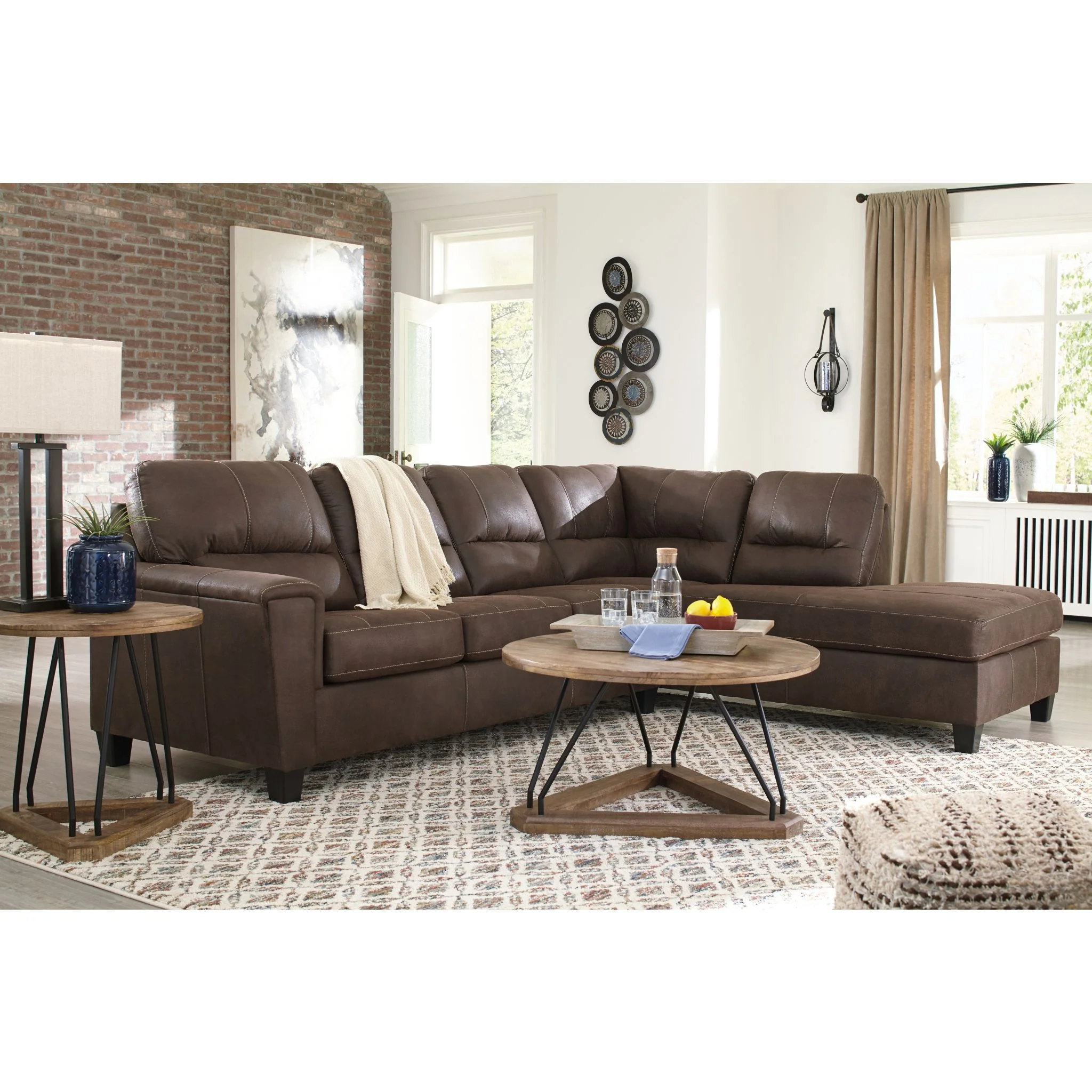 Navi 2 Piece Sectional with Chaise - Image 33