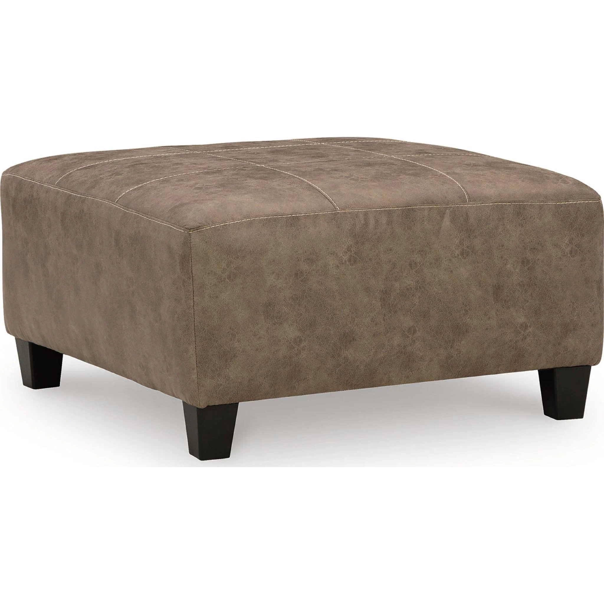 Navi Oversized Accent Ottoman - Fossil