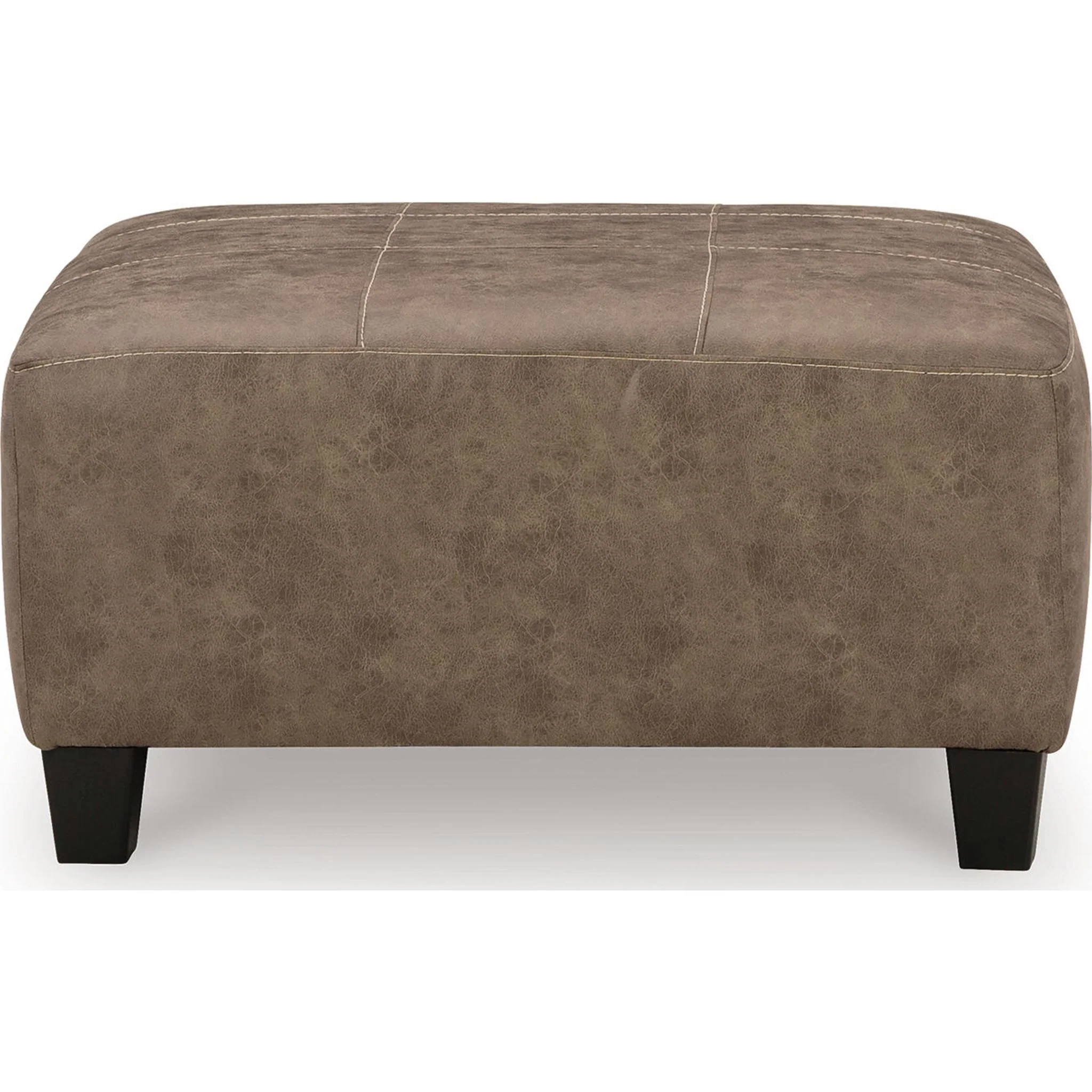 Navi Oversized Accent Ottoman - Fossil - Image 4